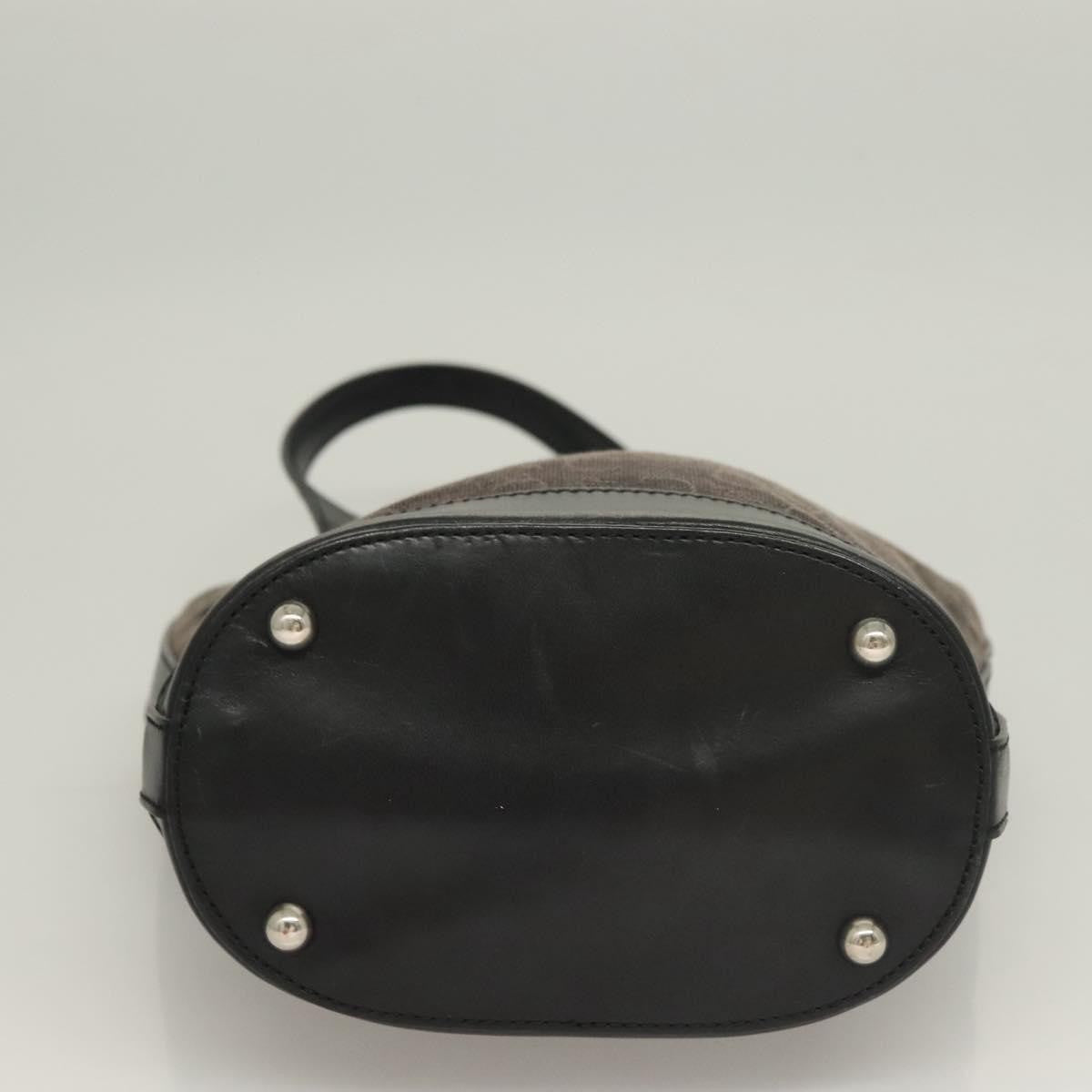 Celine C Macadam Canvas Black Canvas Handbag (Pre-Owned)