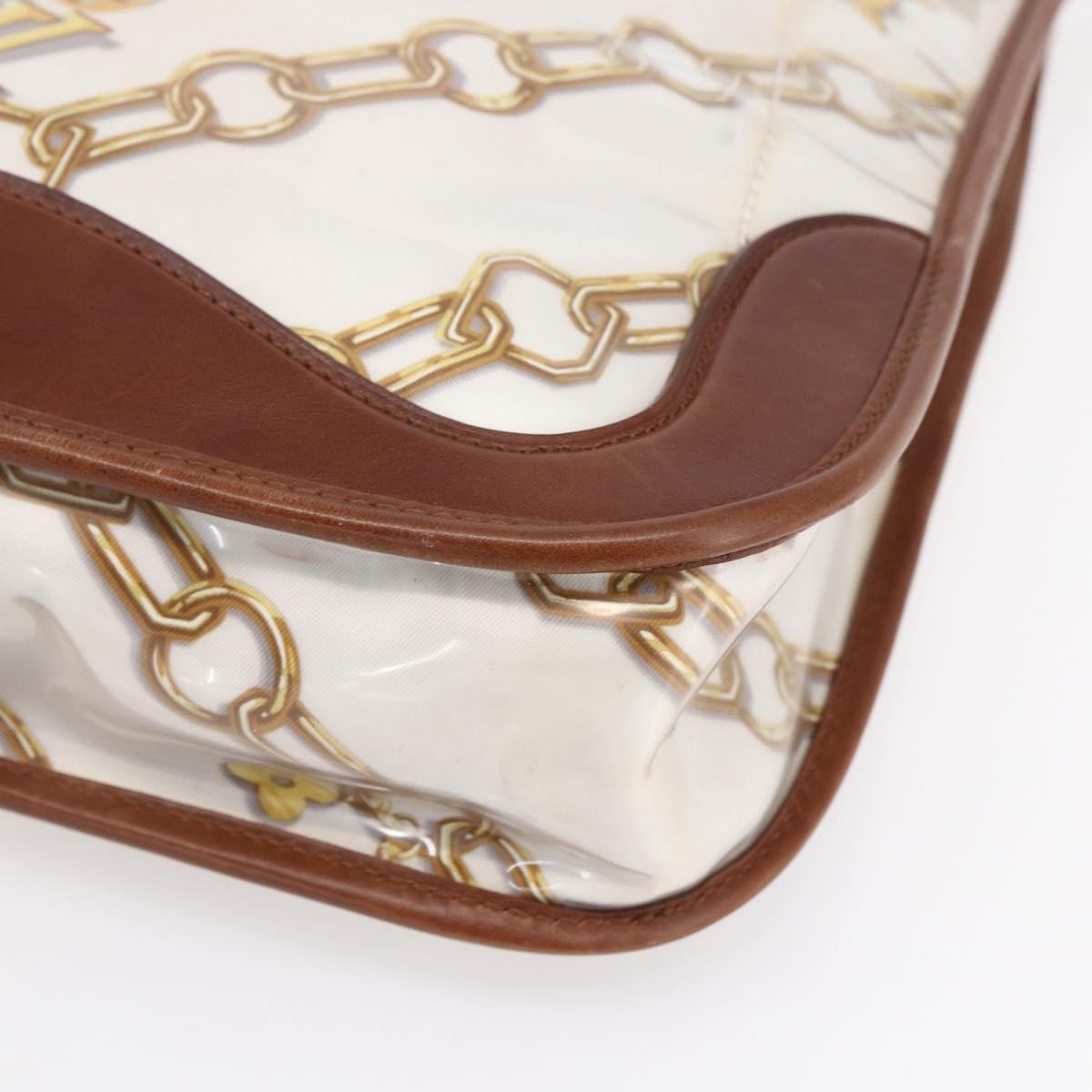 Louis Vuitton Charms Musette Pvc Over Printed Silk White Plastic Shoulder Bag Bag (Pre-Owned)