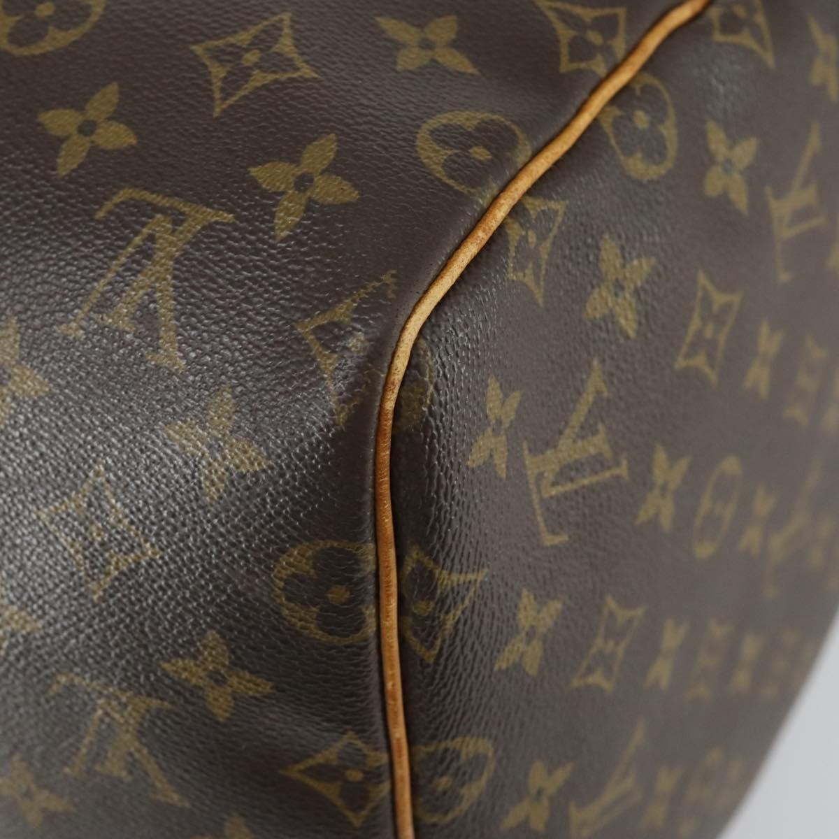 Louis Vuitton Keepall Monogram Canvas Brown Canvas Travel Bag Bag (Pre-Owned)
