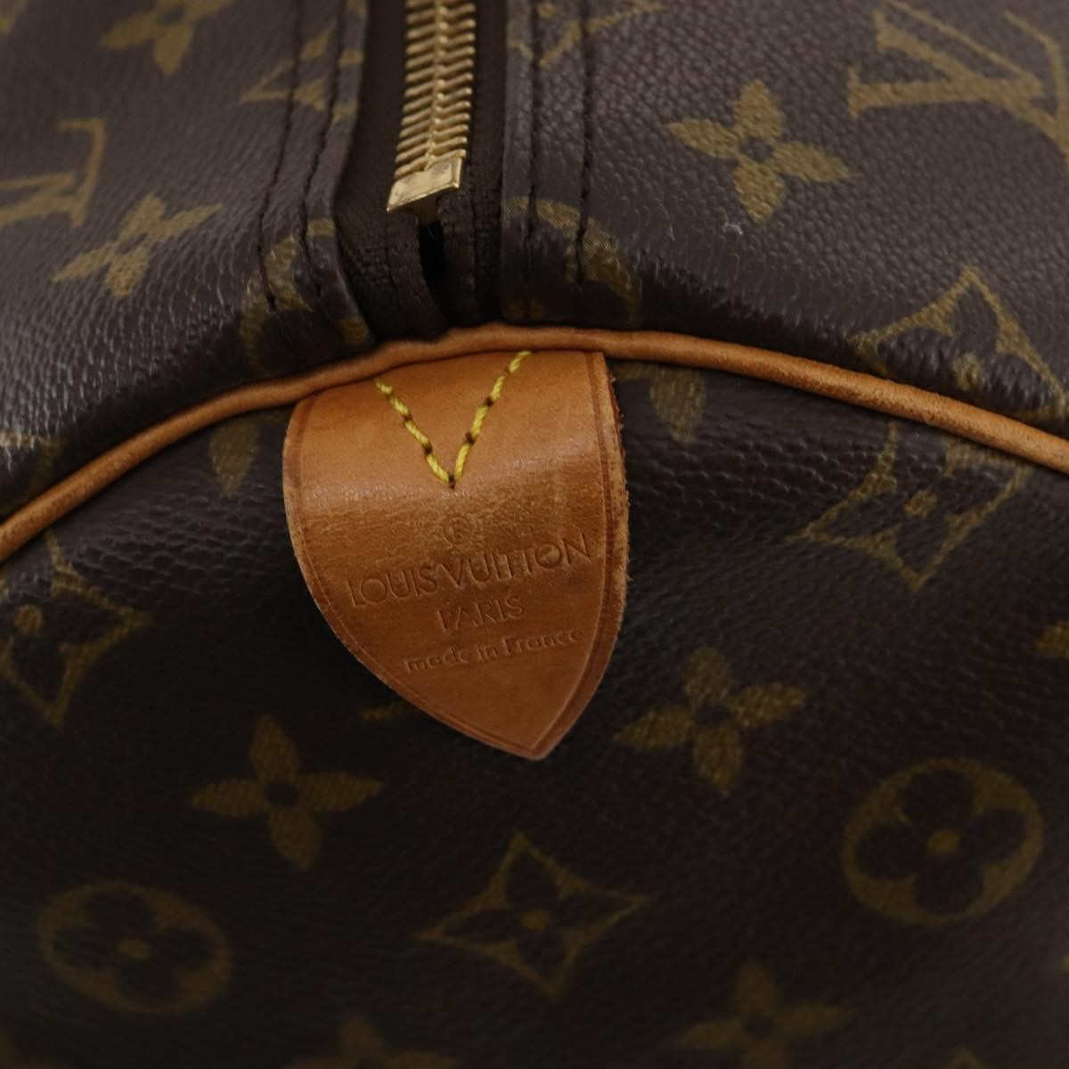 Louis Vuitton Keepall Monogram Canvas Brown Canvas Travel Bag Bag (Pre-Owned)