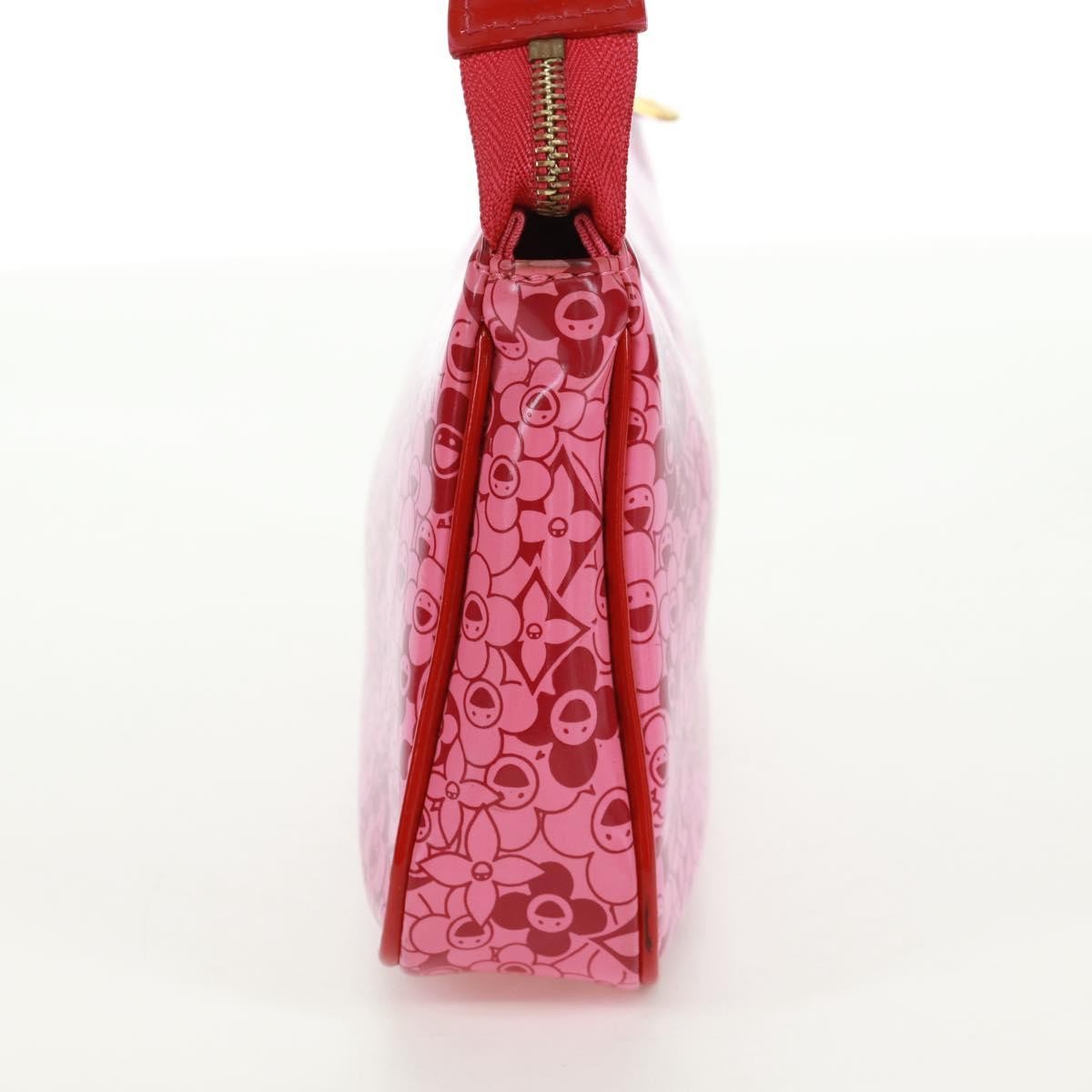 Louis Vuitton Pochette Accessoires Cosmic Blossom Pink Pvc Clutche & Pouche Bag (Pre-Owned)