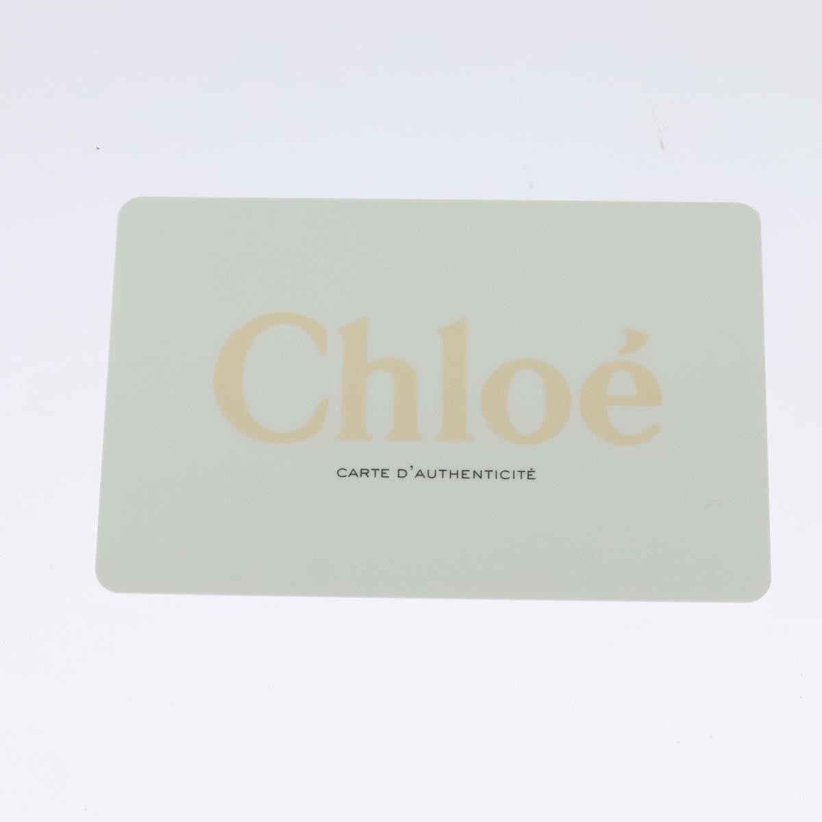 Chloe Faye Leather And Suede Beige Leather Shoulder Bag Bag (Pre-Owned)