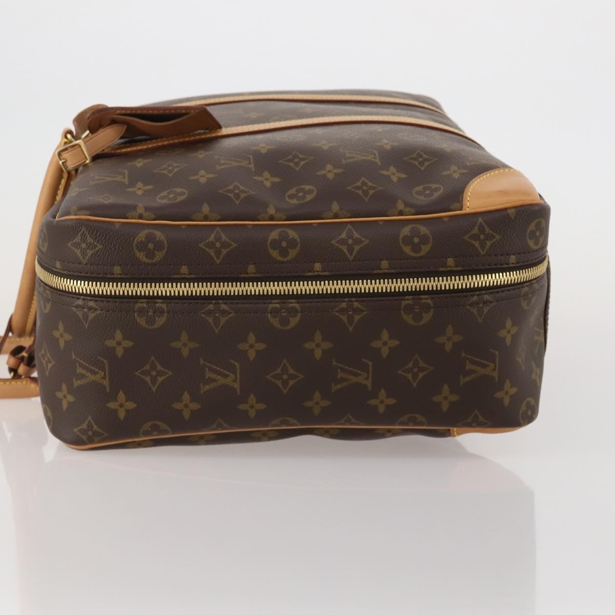 Louis Vuitton Sirius Monogram Brown Canvas Travel Bag Bag (Pre-Owned)