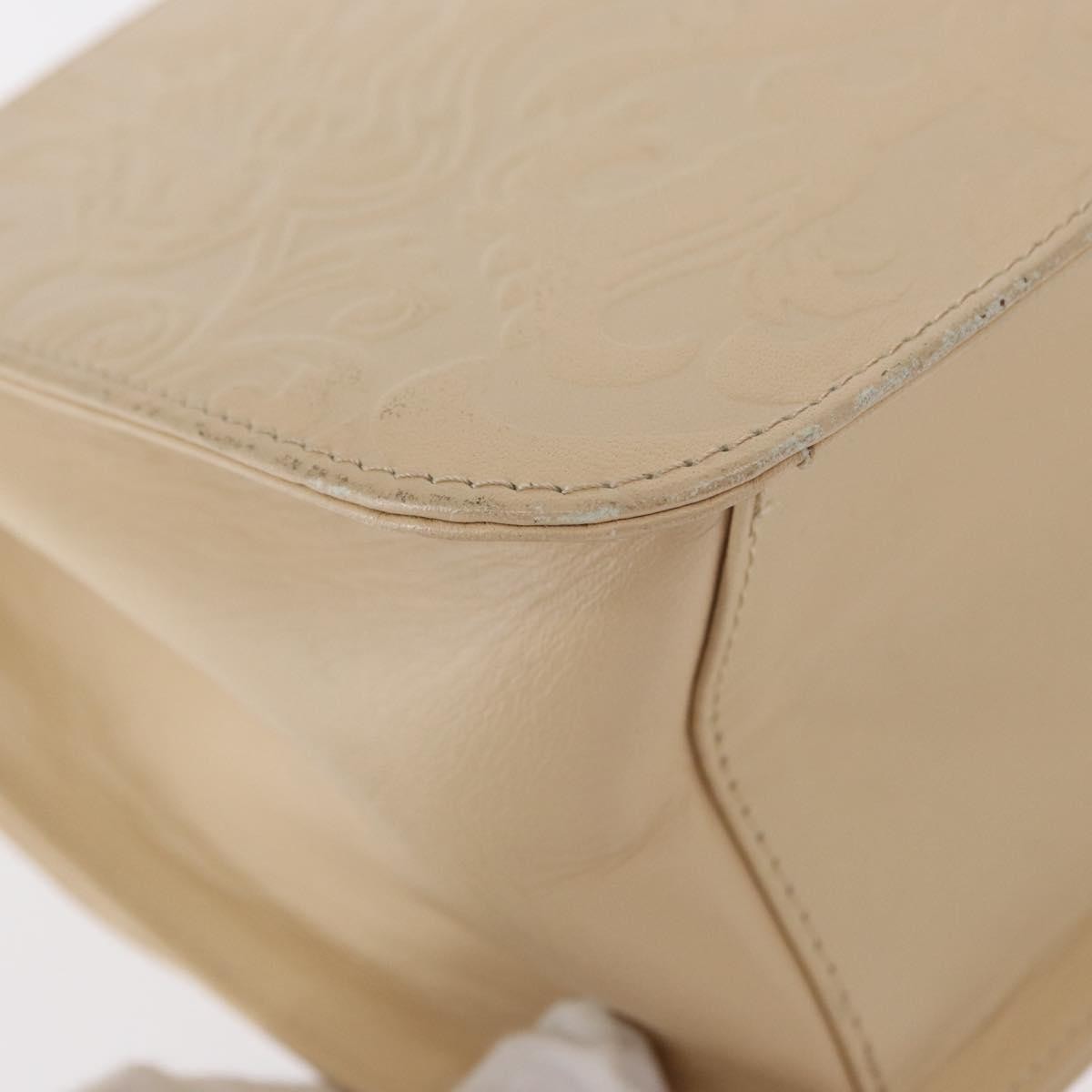 Balenciaga Vintage Leather Beige Leather Handbag (Pre-Owned)