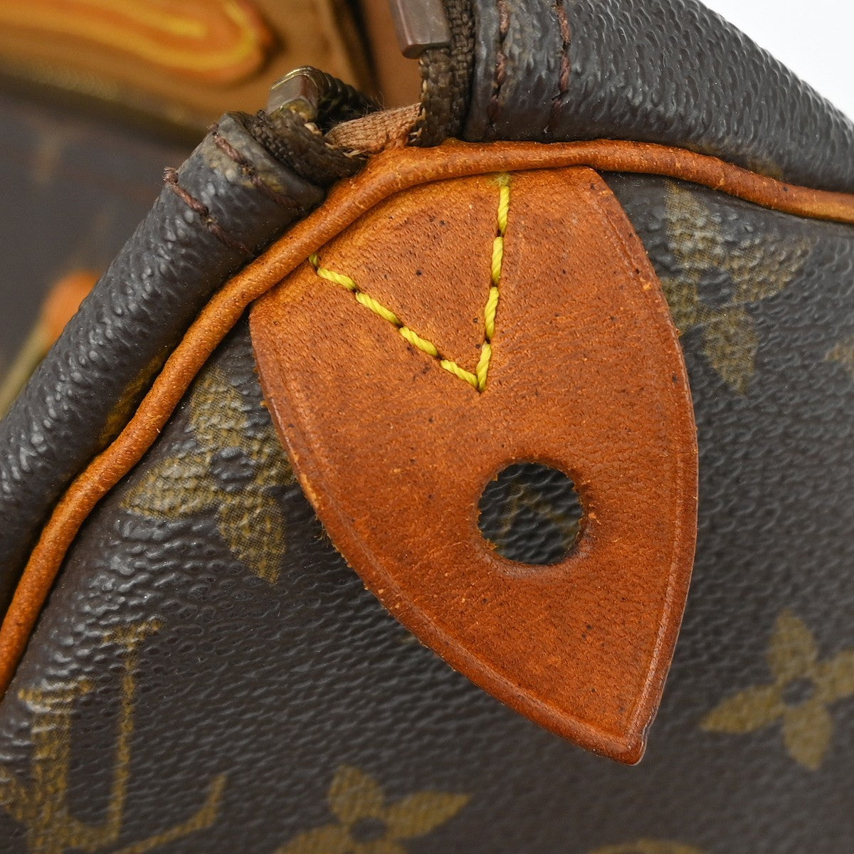 Louis Vuitton Speedy Monogram Brown Canvas Handbag (Pre-Owned)