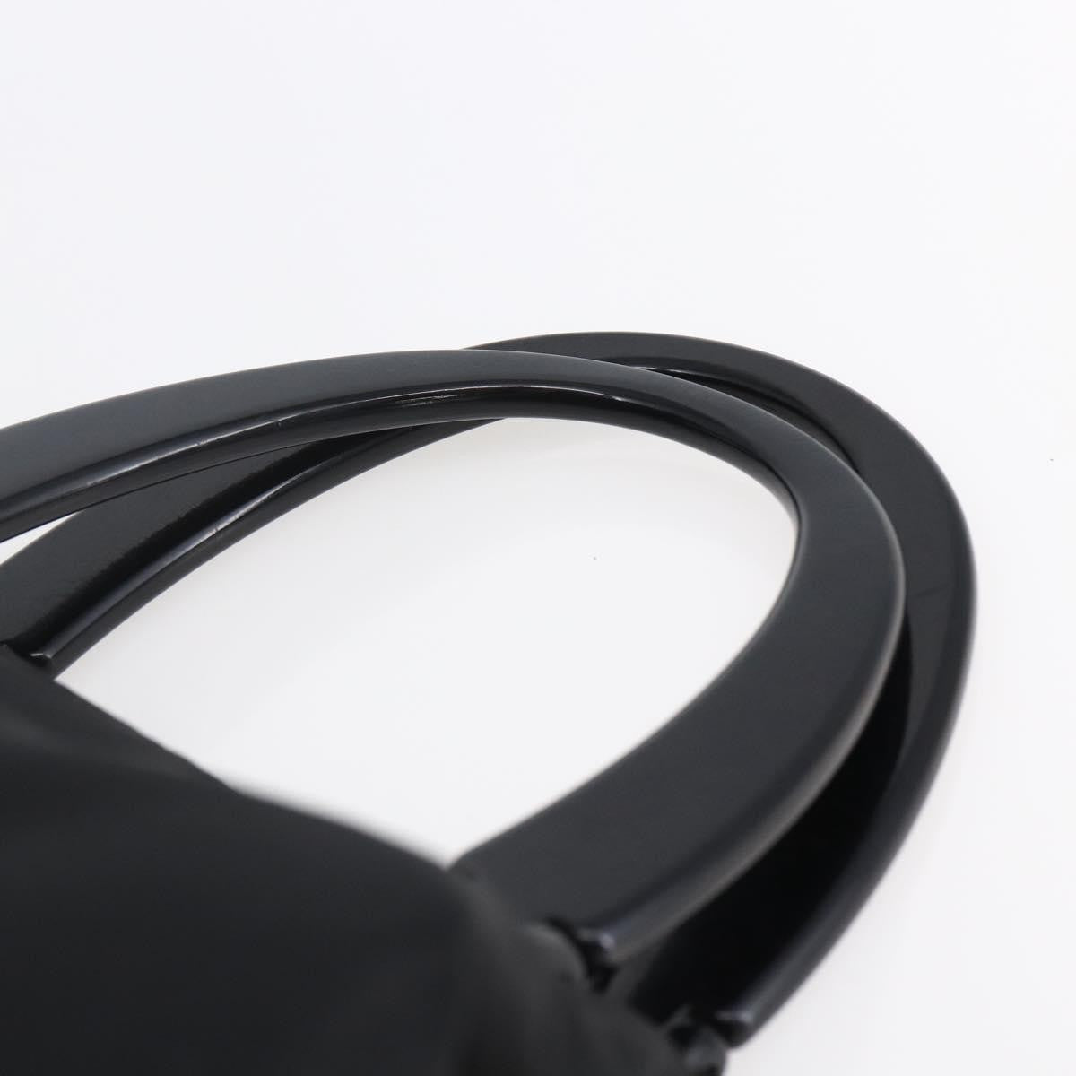 Prada Vintage Tessuto Black Nylon Handbag (Pre-Owned)