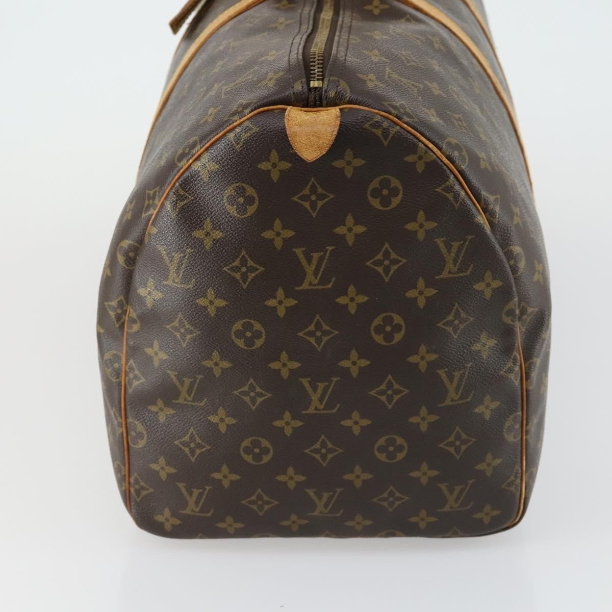 Louis Vuitton Keepall Monogram Canvas Brown Canvas Travel Bag Bag (Pre-Owned)