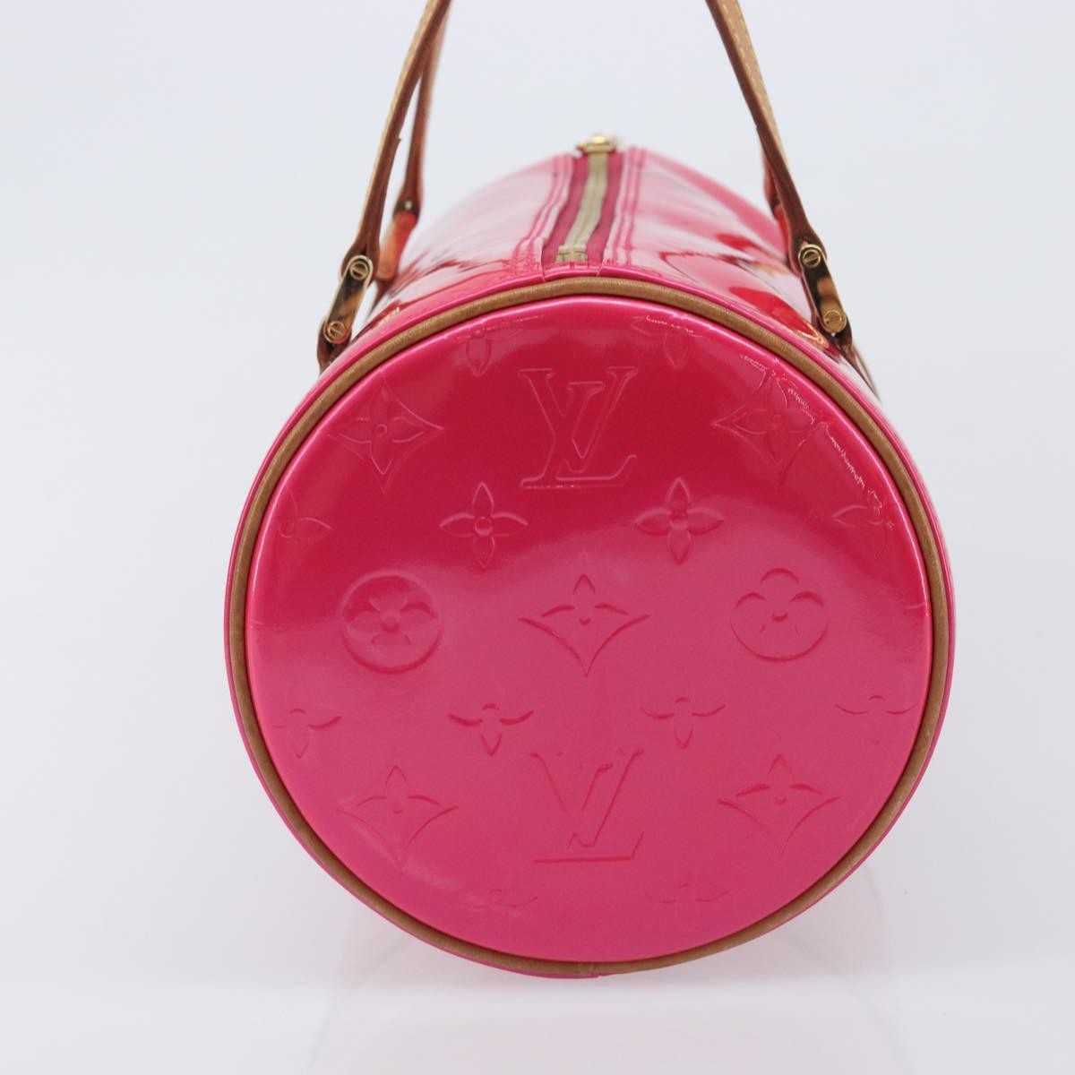 Louis Vuitton Bedford Monogram Vernis Pink Patent_Leather Handbag (Pre-Owned)