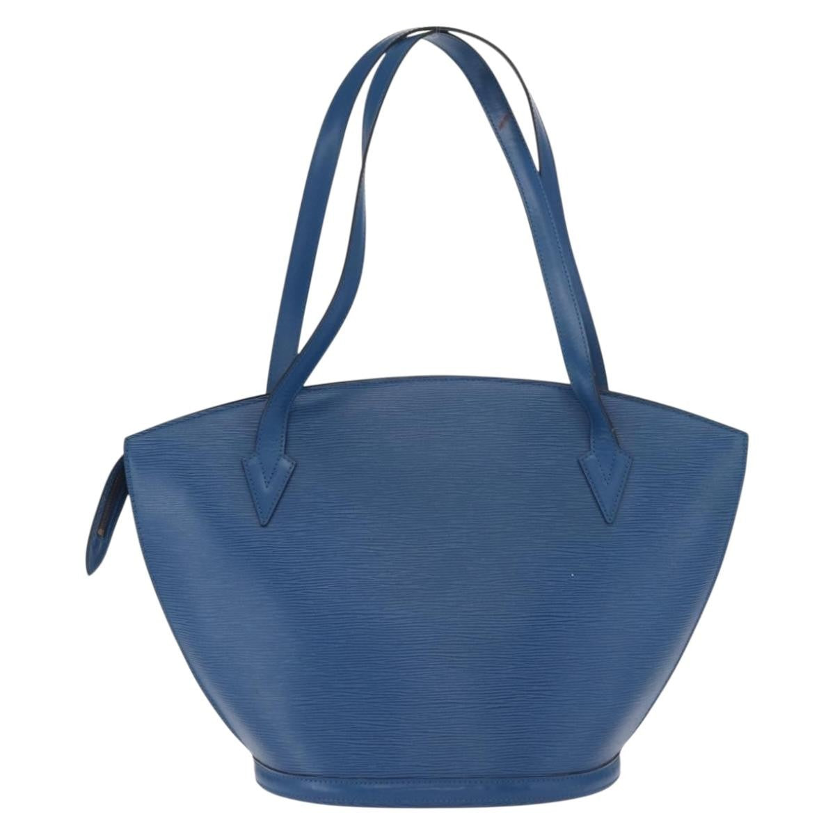 Louis Vuitton Saint Jacques Epi Leather Blue Leather Shoulder Bag Bag (Pre-Owned)