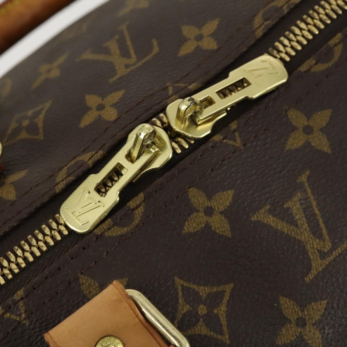 Louis Vuitton Keepall Monogram Canvas Brown Canvas Travel Bag Bag (Pre-Owned)