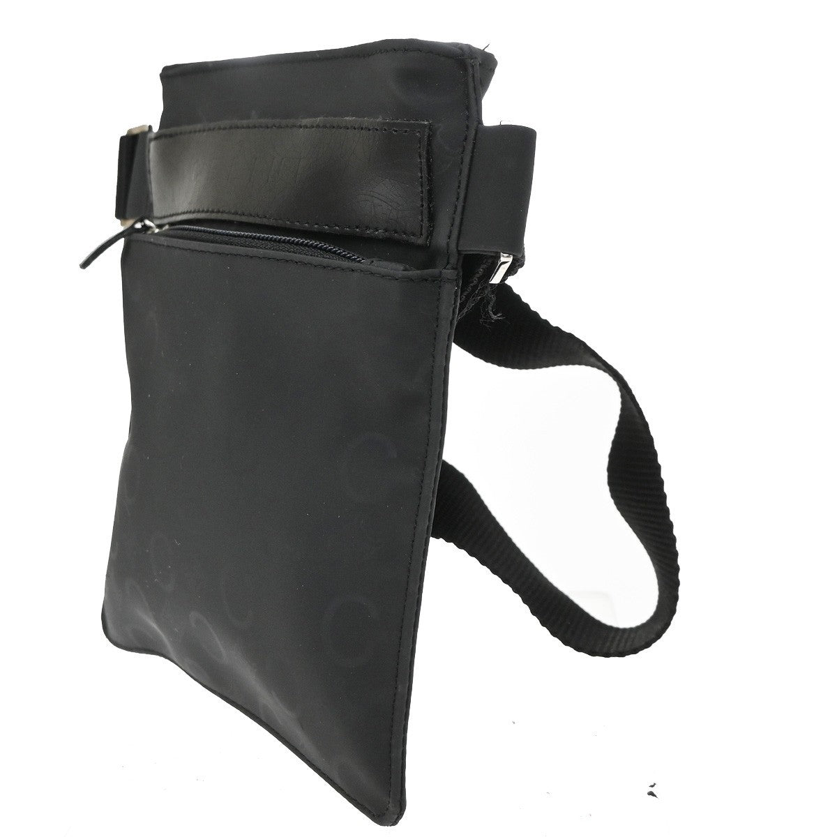 Celine Macadam Waist Nylon Black Canvas Backpack Bag (Pre-Owned)