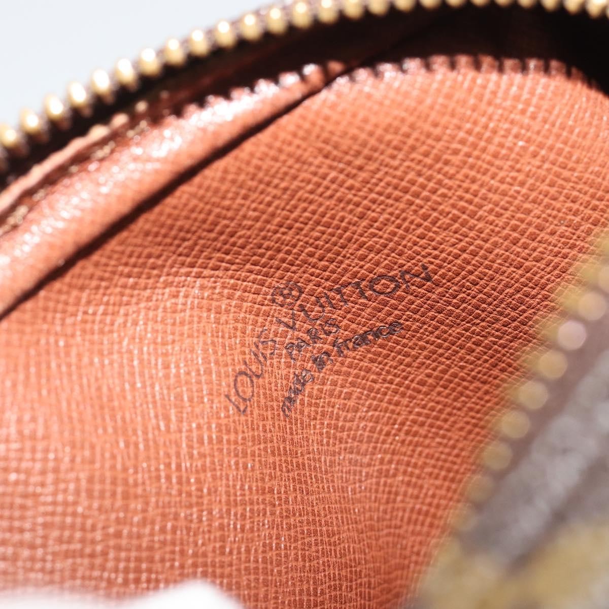 Louis Vuitton Danube Limited Edition Comic Trunk Printed Monogram Eclipse Canvas Brown Canvas Shoulder Bag Bag (Pre-Owned)