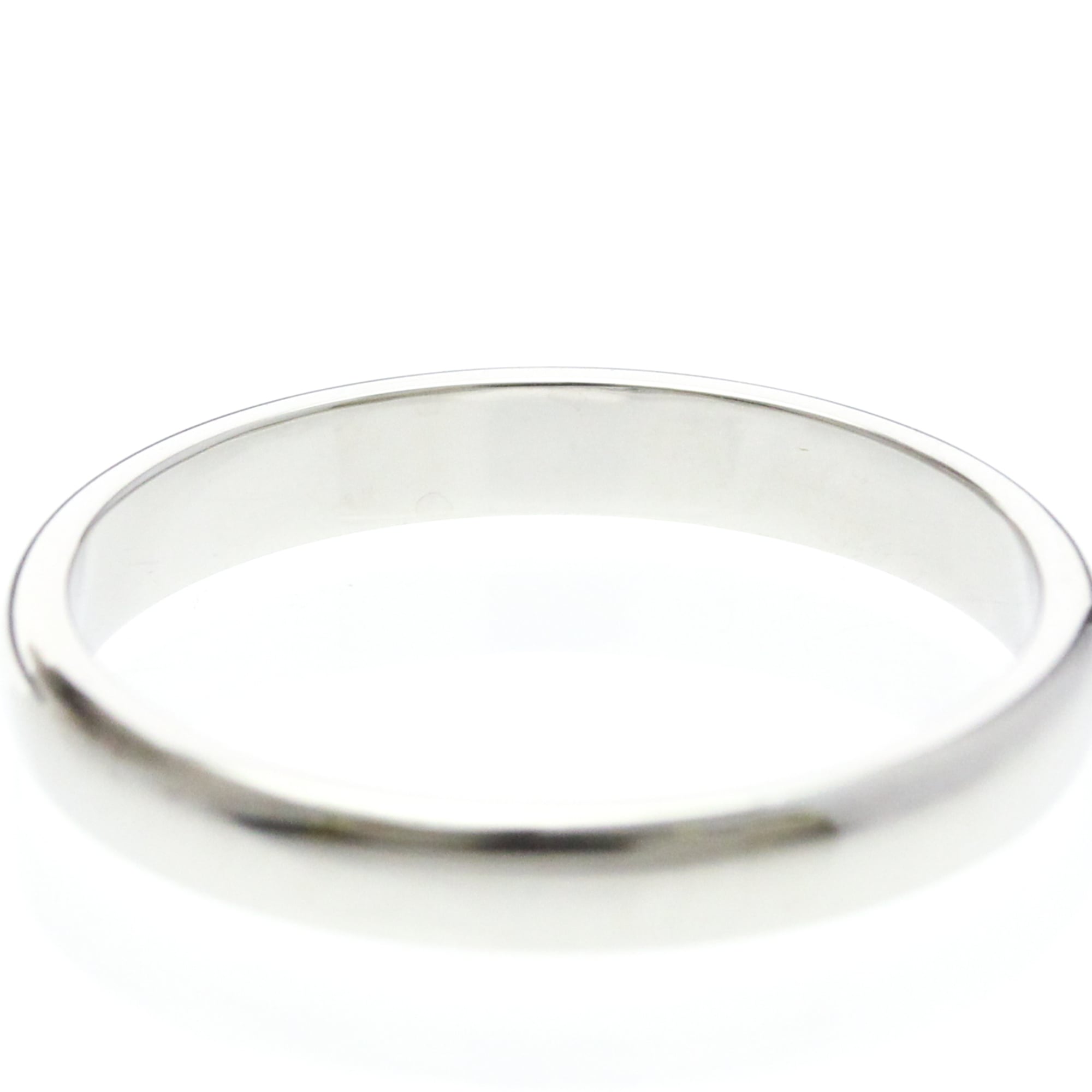 Tiffany & Co. Notes Wedding Band Platinum Silver Platinum Ring Jewelry (Pre-Owned)