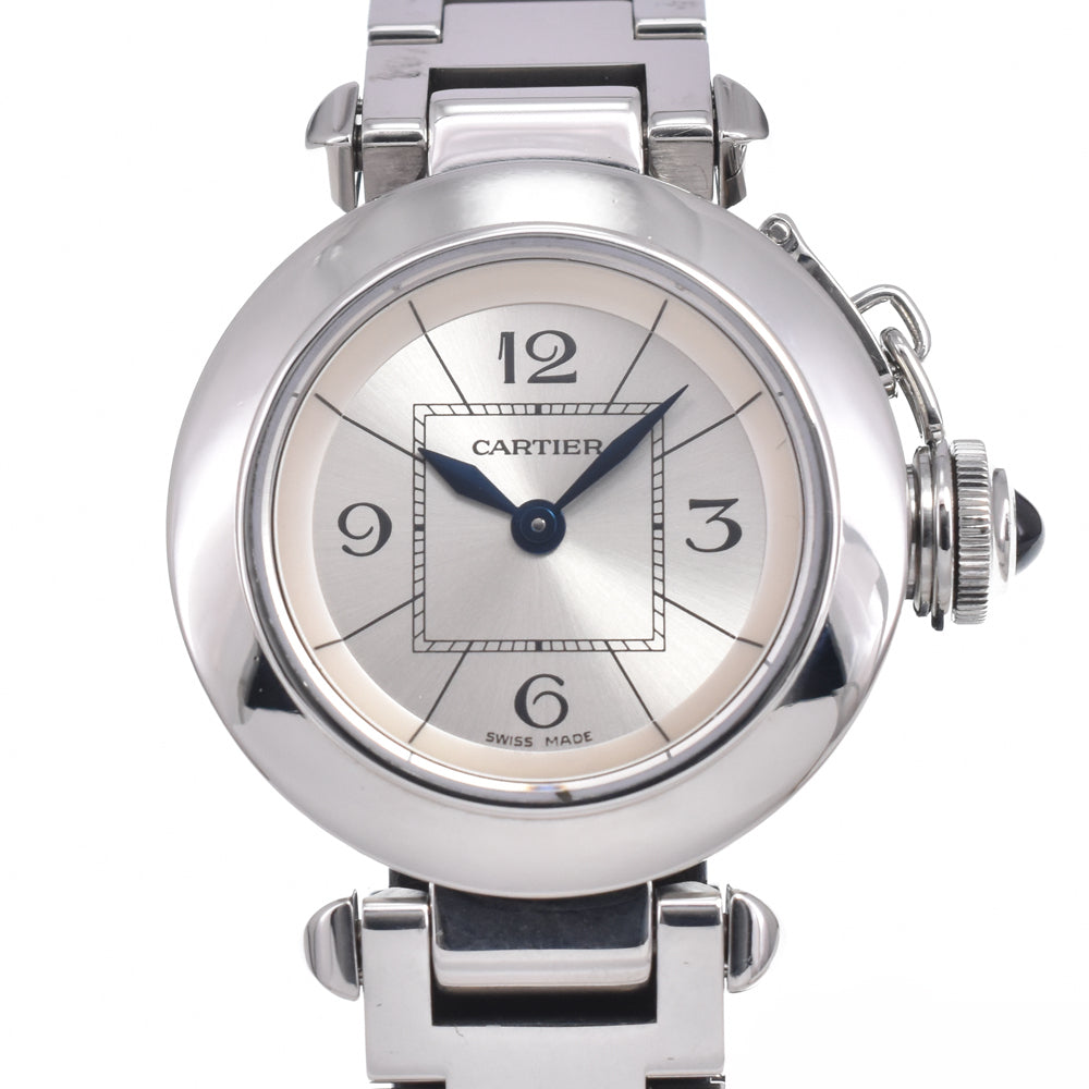 Cartier Pasha De Cartier Quartz Stainless Steel Watch (Pre-Owned)
