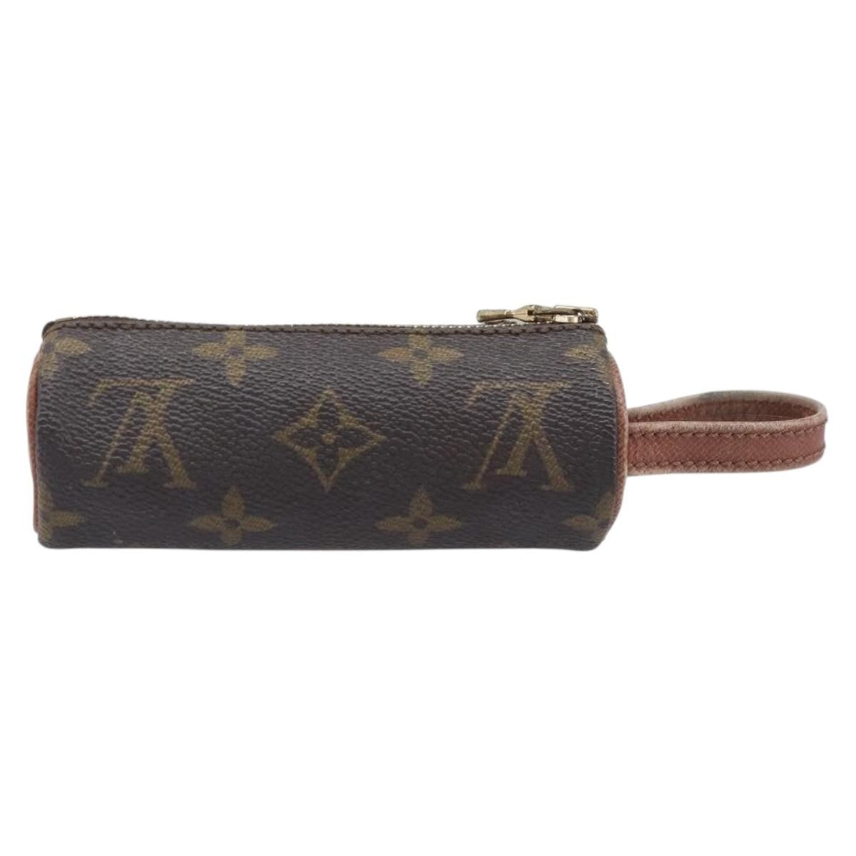 Louis Vuitton Golf Ball Case Monogram Brown Canvas Clutche & Pouche Bag (Pre-Owned)