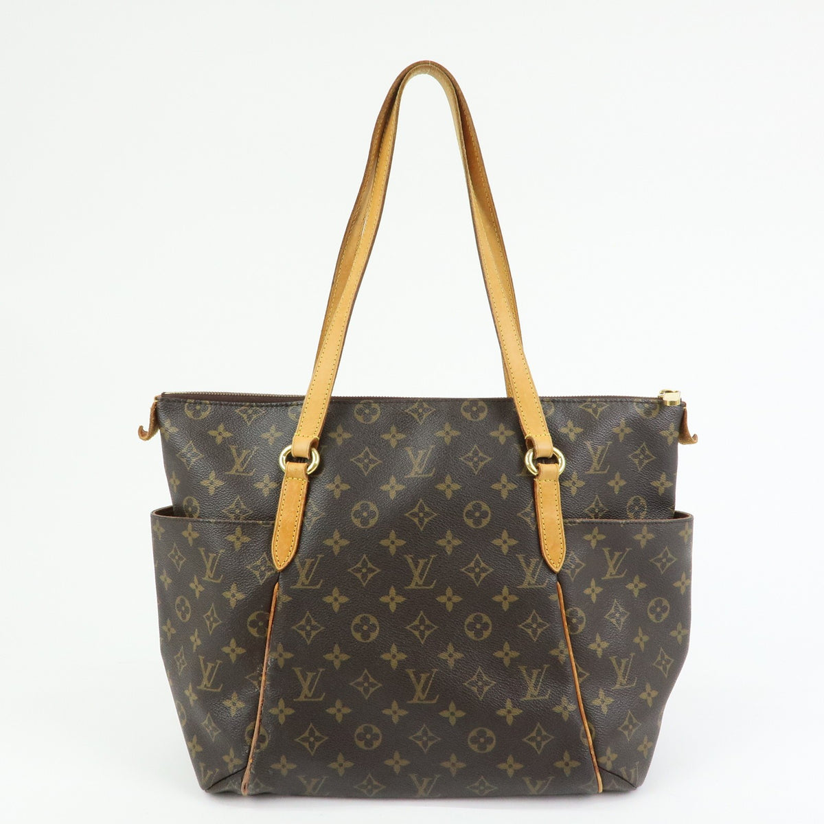 Louis Vuitton Totally Monogram Canvas Brown Canvas Tote Bag Bag (Pre-Owned)