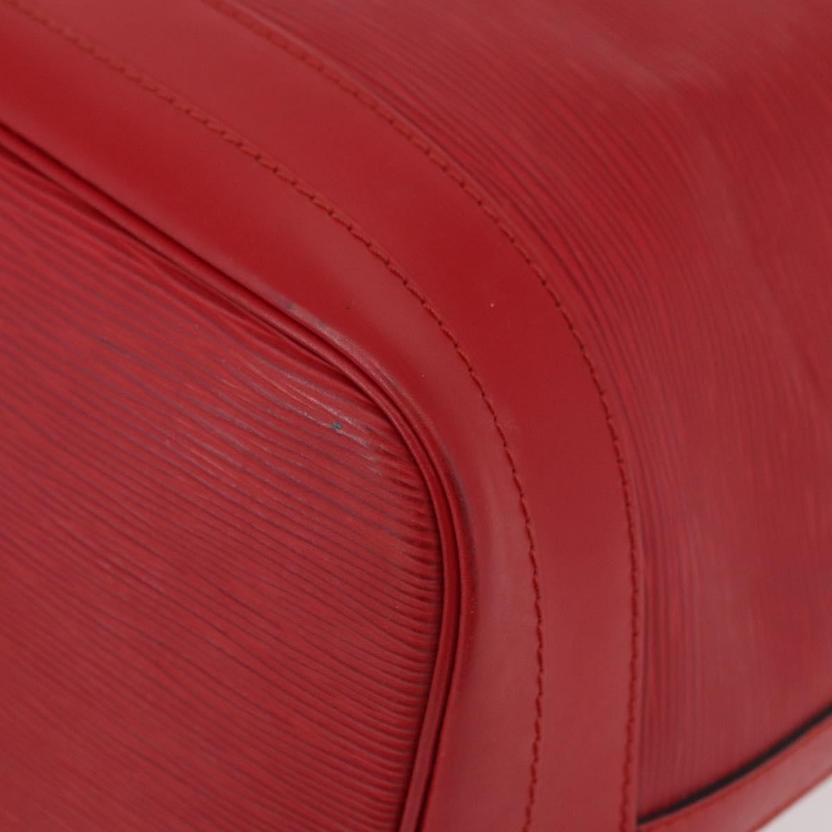 Louis Vuitton Noe Leather Red Leather Shoulder Bag Bag (Pre-Owned)