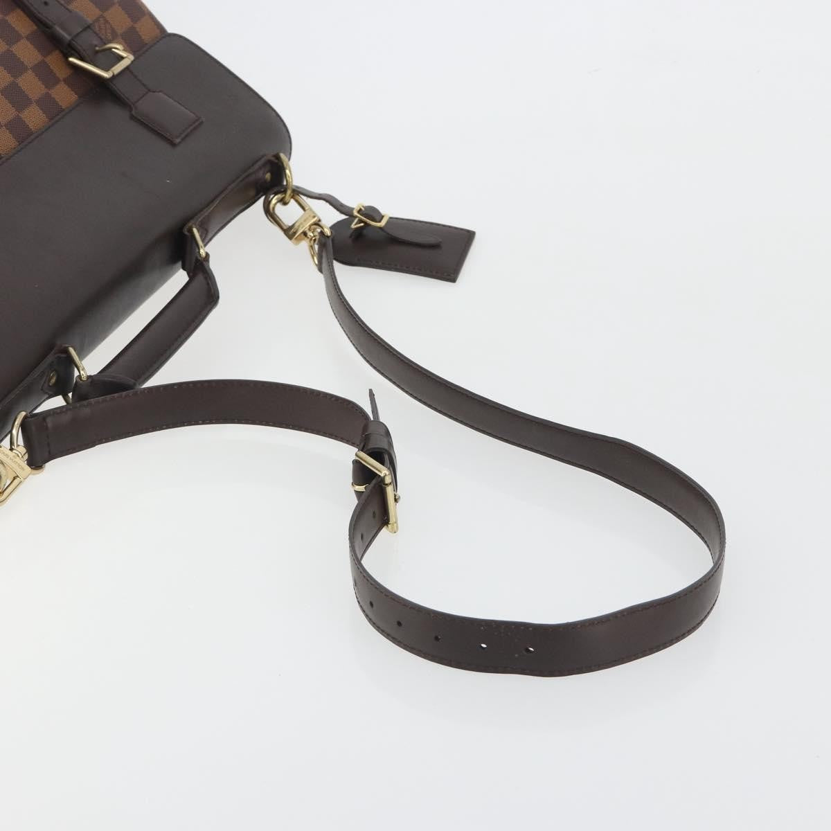 Louis Vuitton West End Centenaire Damier Brown Canvas Travel Bag Bag (Pre-Owned)