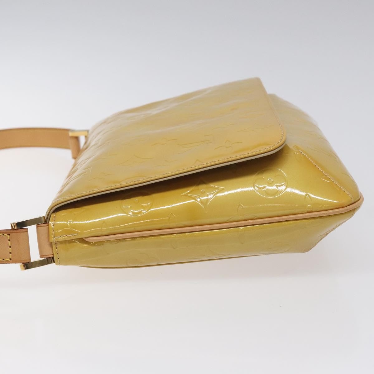 Louis Vuitton Thompson Street Monogram Vernis Beige Patent_Leather Shoulder Bag Bag (Pre-Owned)