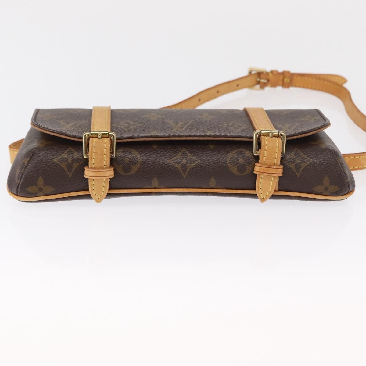 Louis Vuitton Marelle Waist Monogram Canvas Brown Canvas Clutche & Pouche Bag (Pre-Owned)