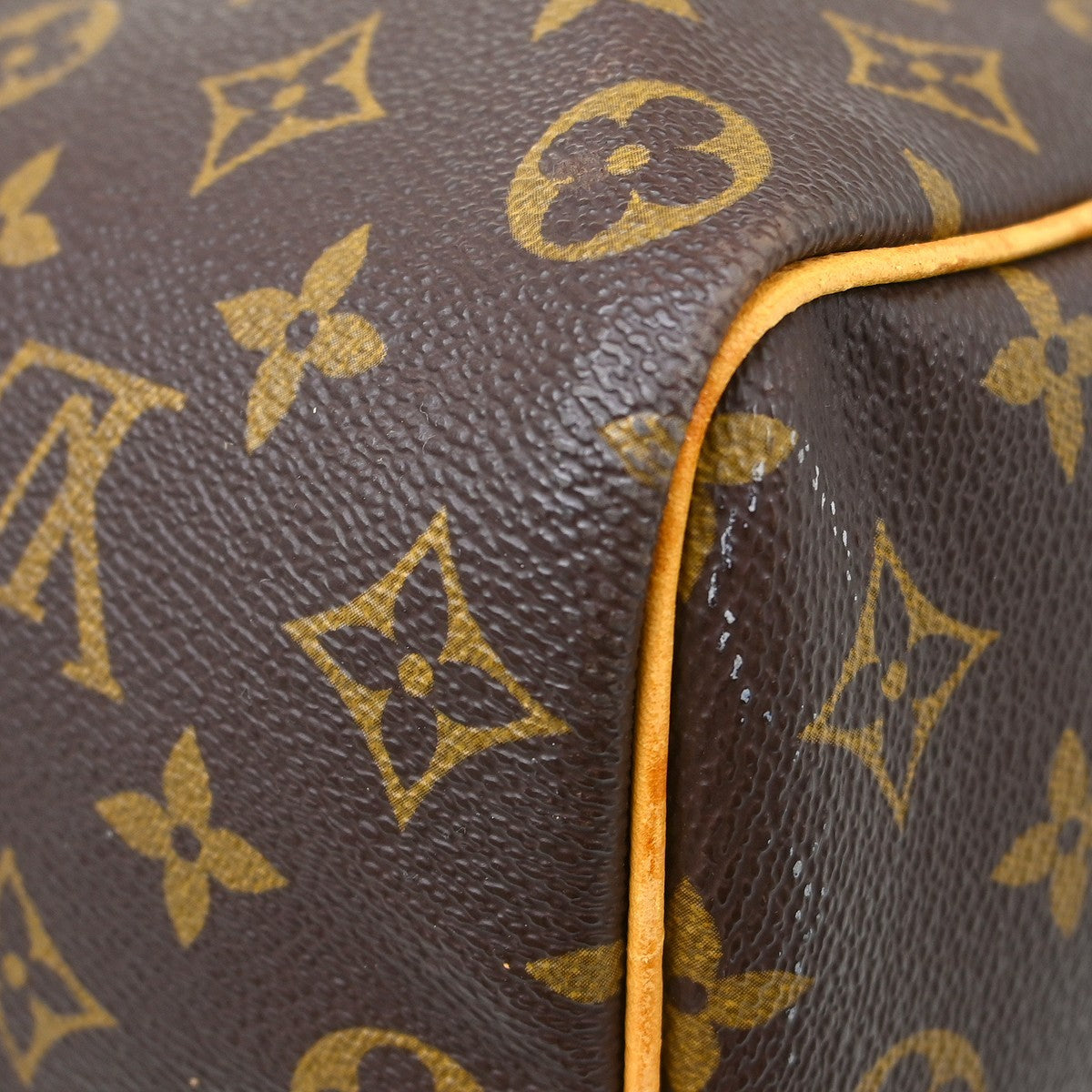 Louis Vuitton Keepall Bandoulière Monogram Brown Canvas Travel Bag Bag (Pre-Owned)