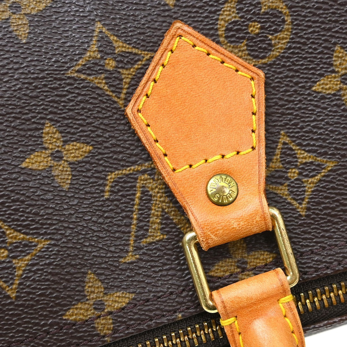 Louis Vuitton Speedy Monogram Canvas Brown Canvas Handbag (Pre-Owned)