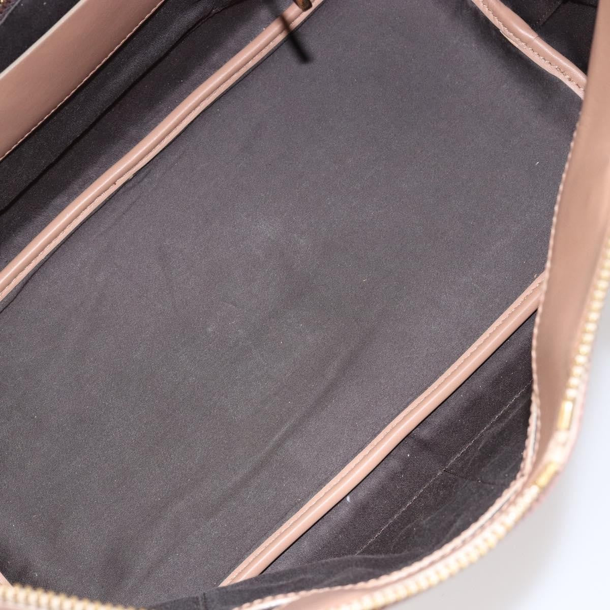 Chloe Bicolor Baylee Satchel Leather Orange Leather Handbag (Pre-Owned)