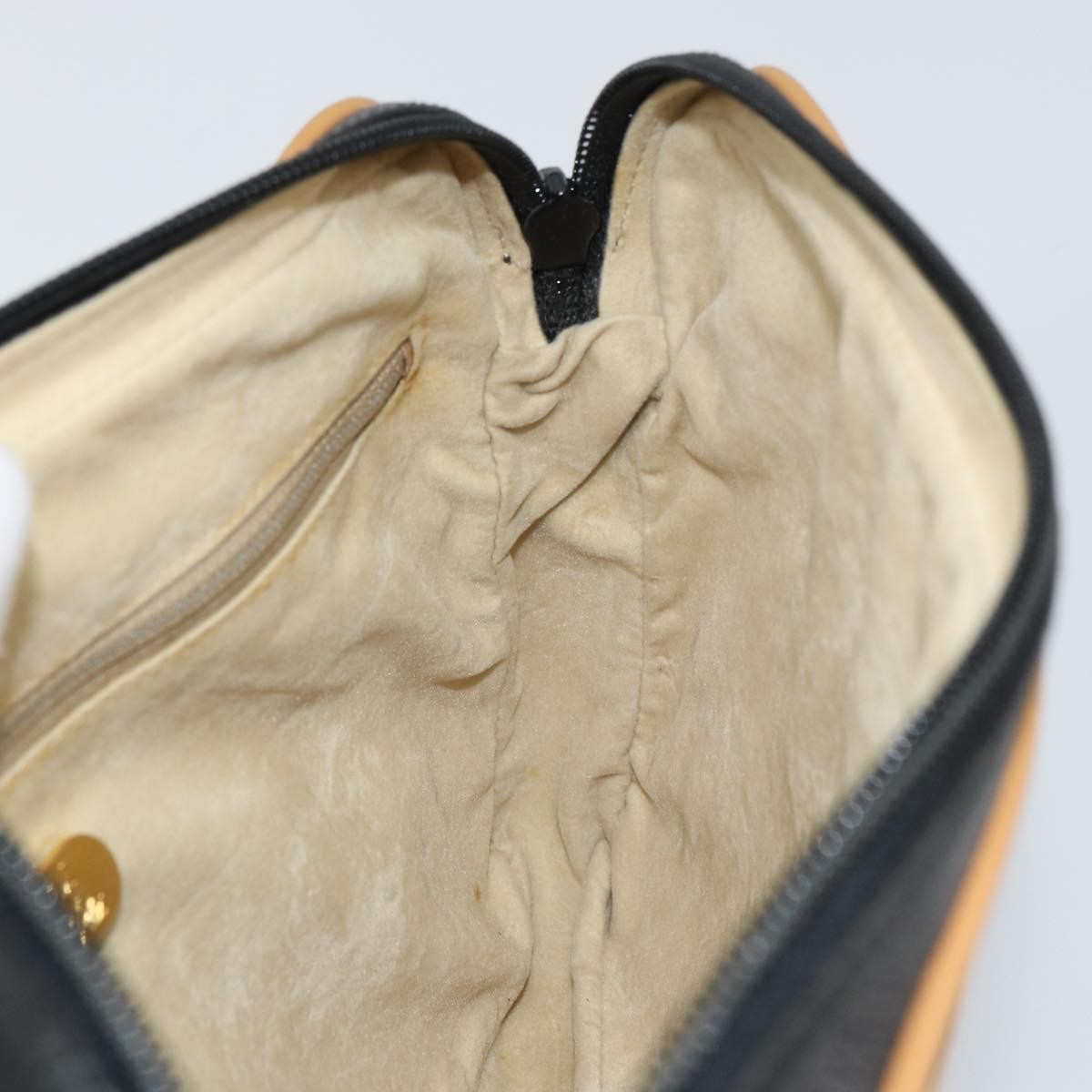 Gucci Vintage Clutch Leather Black Leather Clutche & Pouche Bag (Pre-Owned)