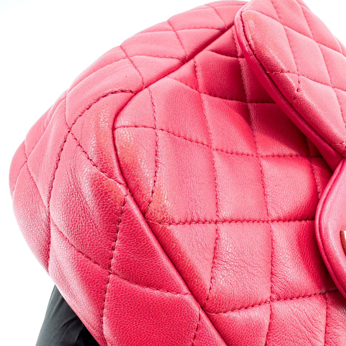 Chanel Backpack In Seoul Lambskin Pink Leather Backpack Bag (Pre-Owned)