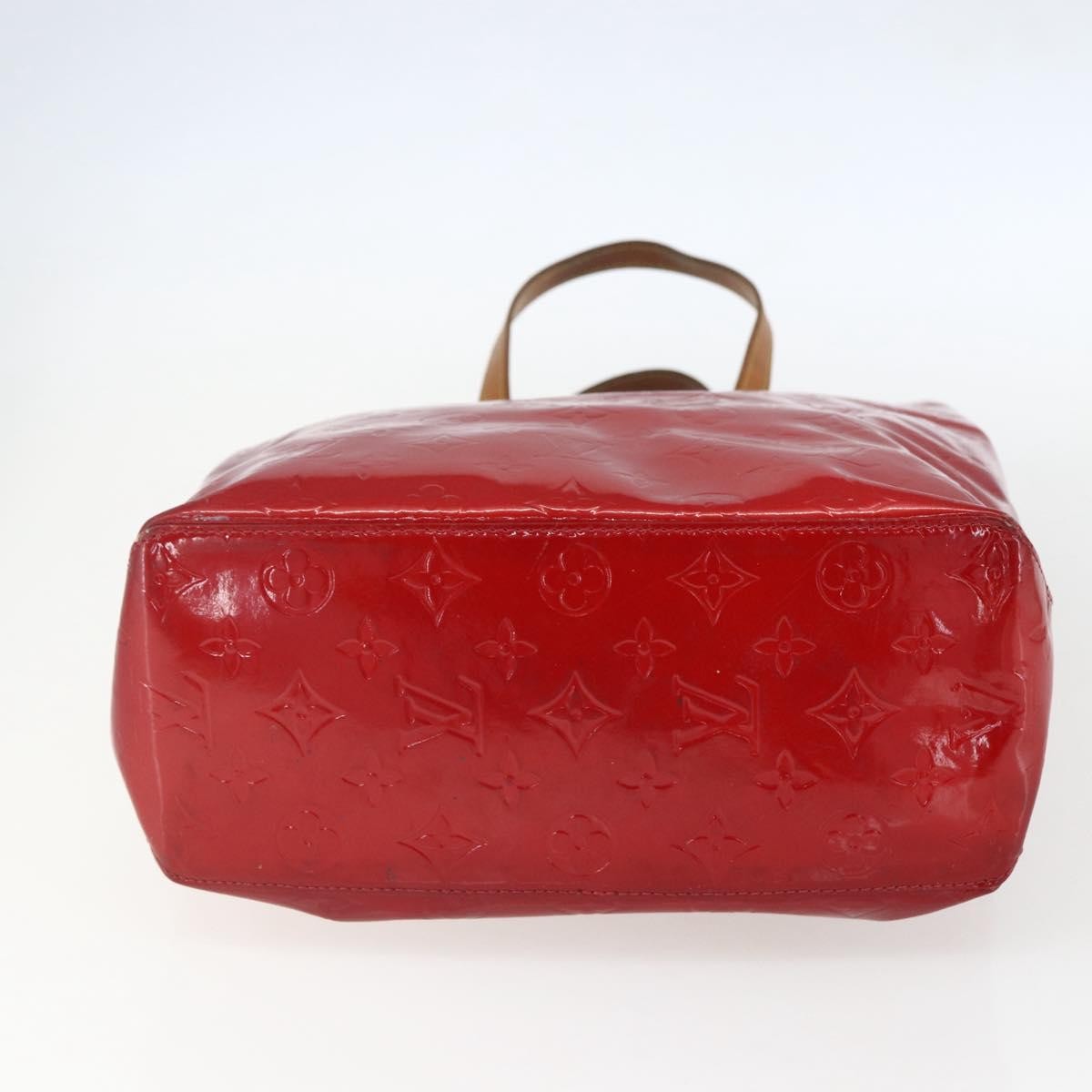 Louis Vuitton Reade Monogram Vernis Red Patent_Leather Handbag (Pre-Owned)