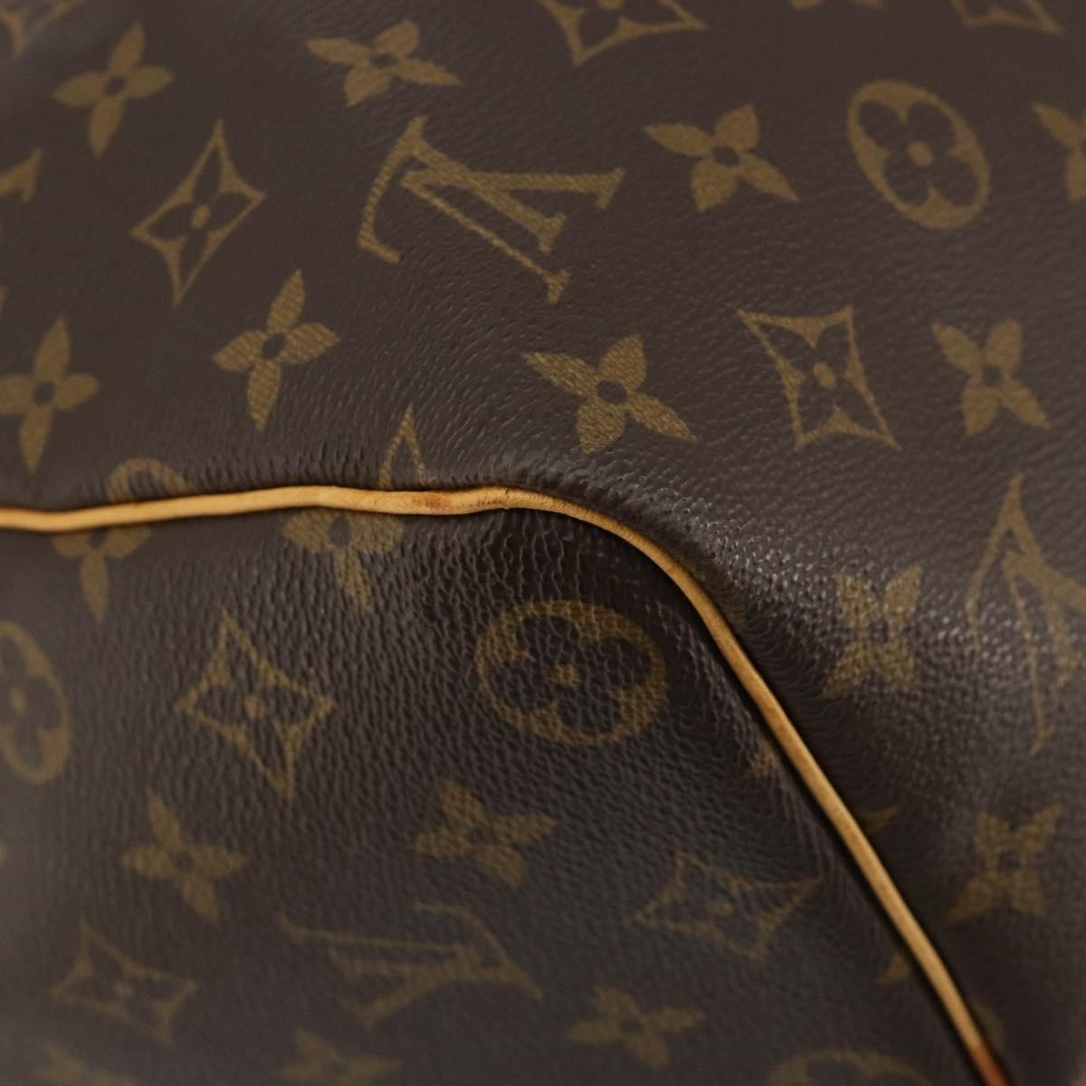 Louis Vuitton Keepall Monogram Canvas Brown Canvas Travel Bag Bag (Pre-Owned)