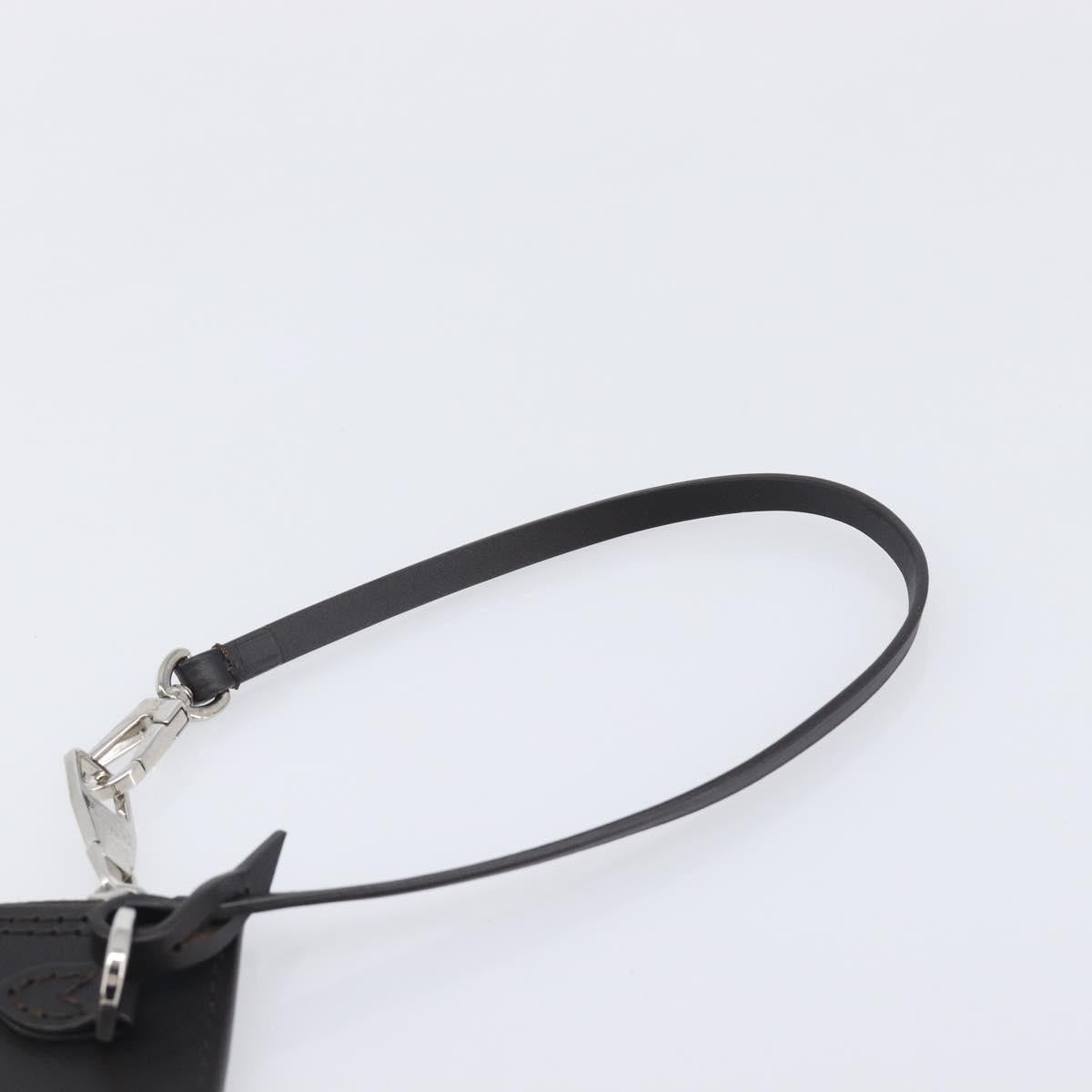 Louis Vuitton Neverfull Pochette Leather Brown Leather Clutche & Pouche Bag (Pre-Owned)