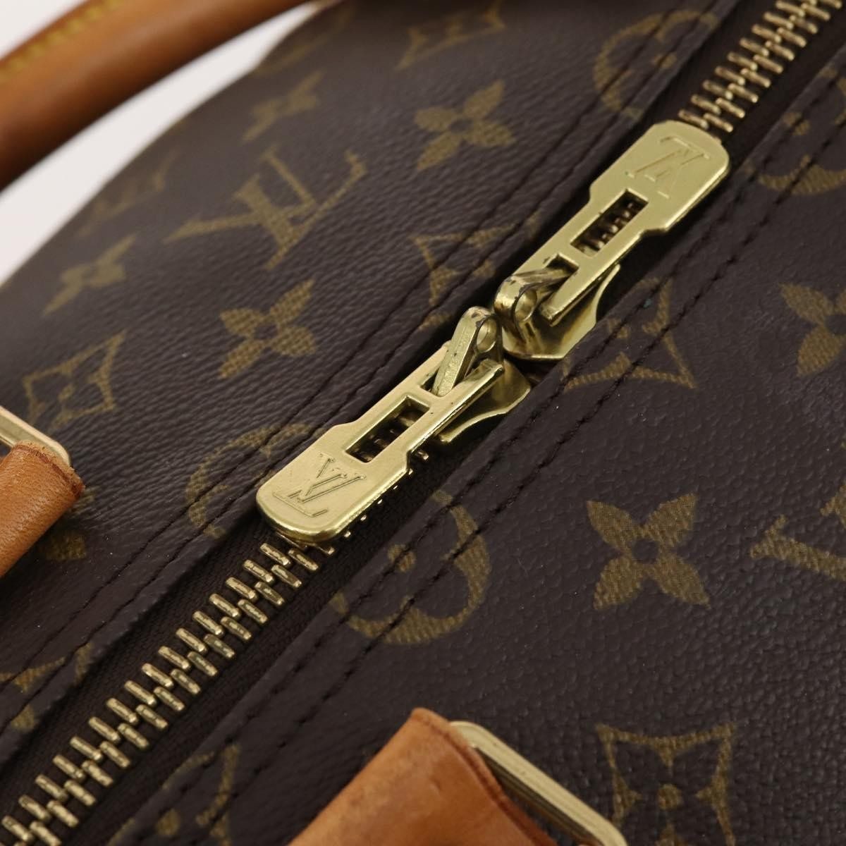 Louis Vuitton Keepall Monogram Canvas Brown Canvas Travel Bag Bag (Pre-Owned)