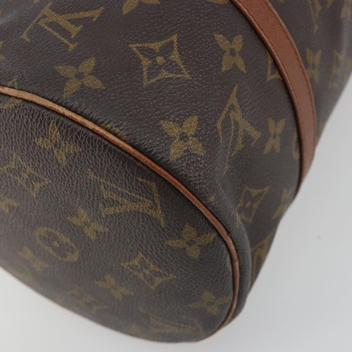 Louis Vuitton Papillon Monogram Brown Canvas Handbag (Pre-Owned)