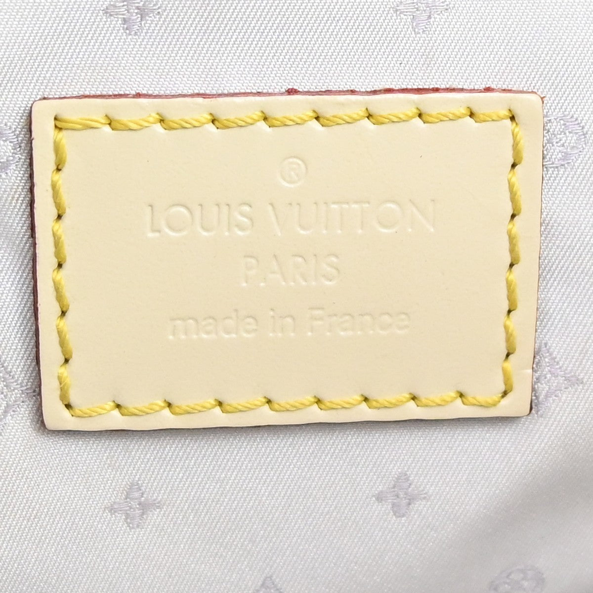 Louis Vuitton Suhali Le Majestueux Leather White Leather Handbag (Pre-Owned)