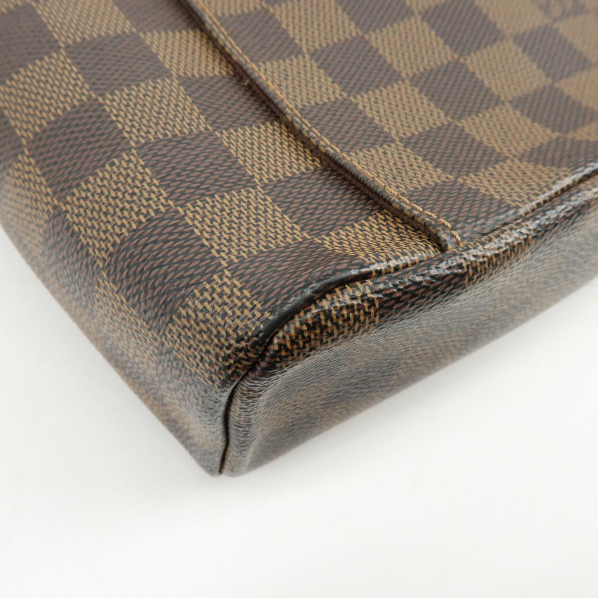 Louis Vuitton Olav Damier Brown Canvas Handbag (Pre-Owned)