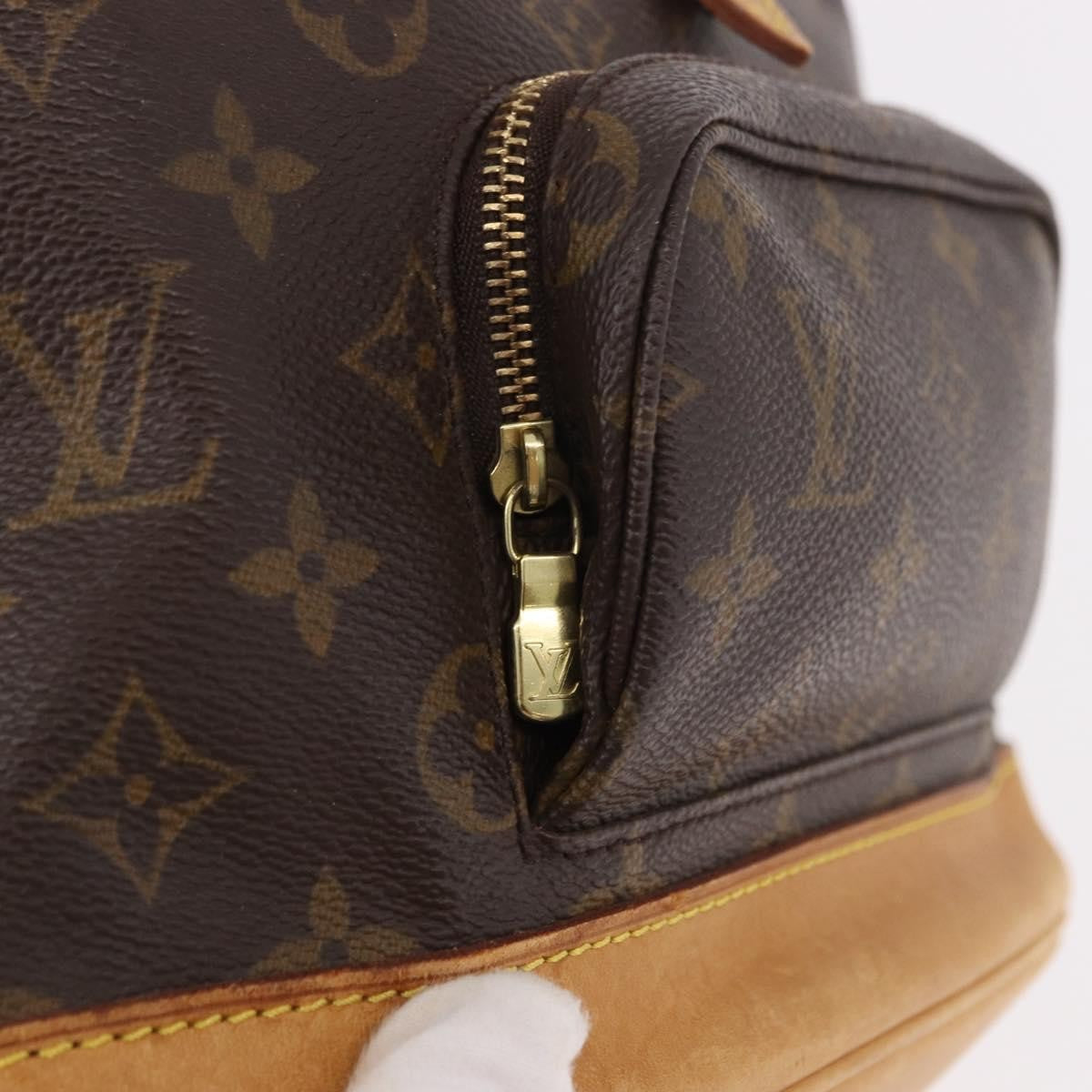 Louis Vuitton Montsouris Monogram Brown Canvas Backpack Bag (Pre-Owned)