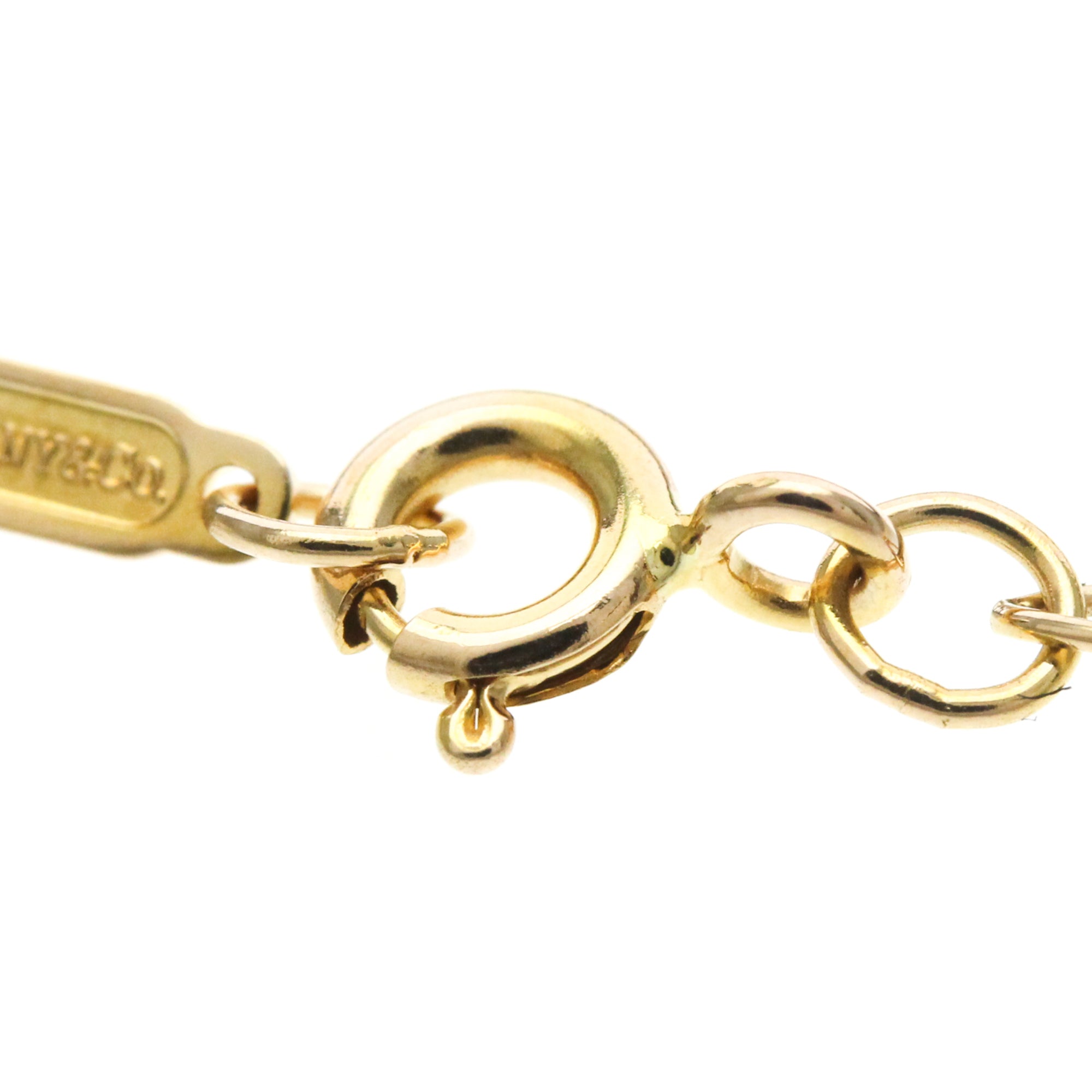 Tiffany & Co. Enchant Heart Key Pendant 18K Rose Gold With Diamond Gold Pink_Gold Necklace Jewelry (Pre-Owned)