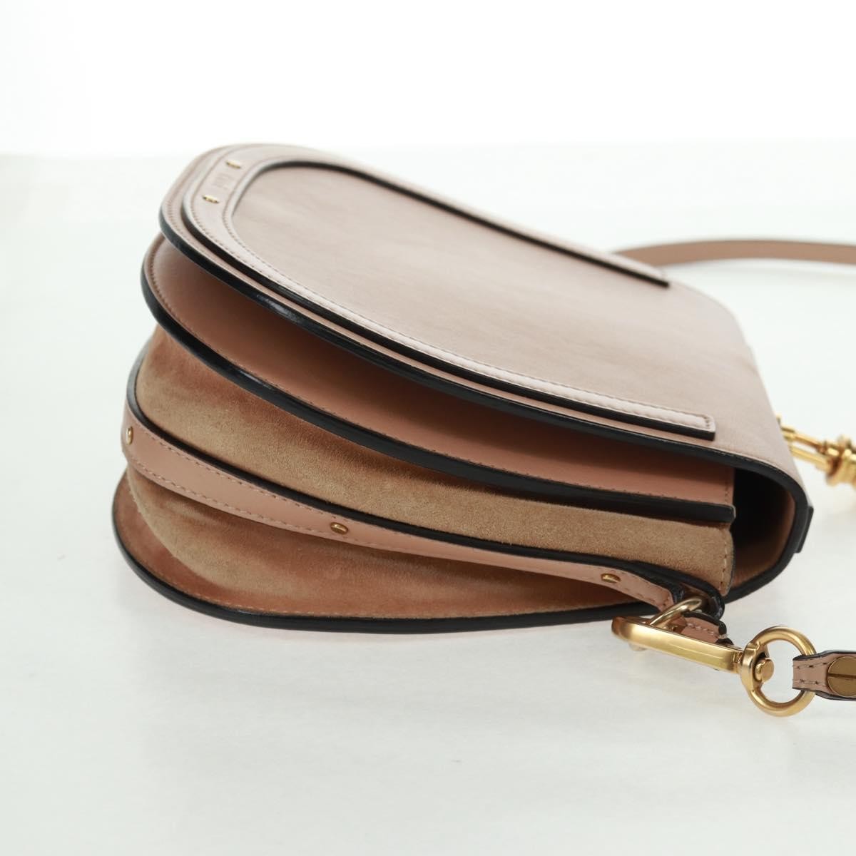 Chloe Nile Leather Pink Leather Handbag (Pre-Owned)