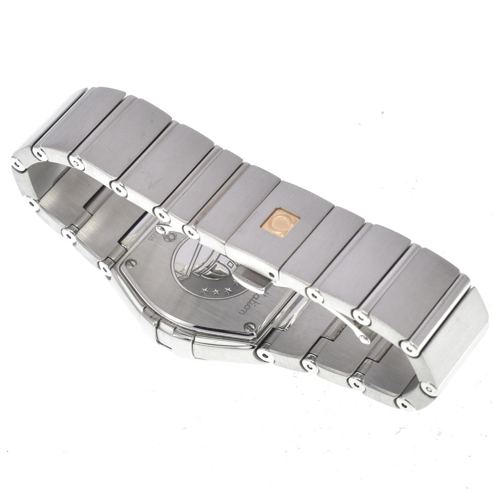 Omega Constellation Quartz Stainless Steel With Diamond Markers And Mother Of Pearl Watch (Pre-Owned)