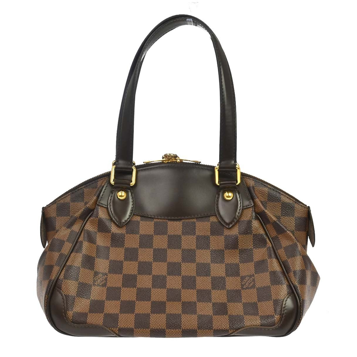 Louis Vuitton Verona Damier Brown Canvas Shoulder Bag Bag (Pre-Owned)