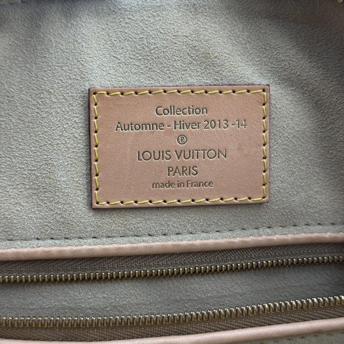 Louis Vuitton Lockit Chain Monogram Canvas Brown Canvas Handbag (Pre-Owned)