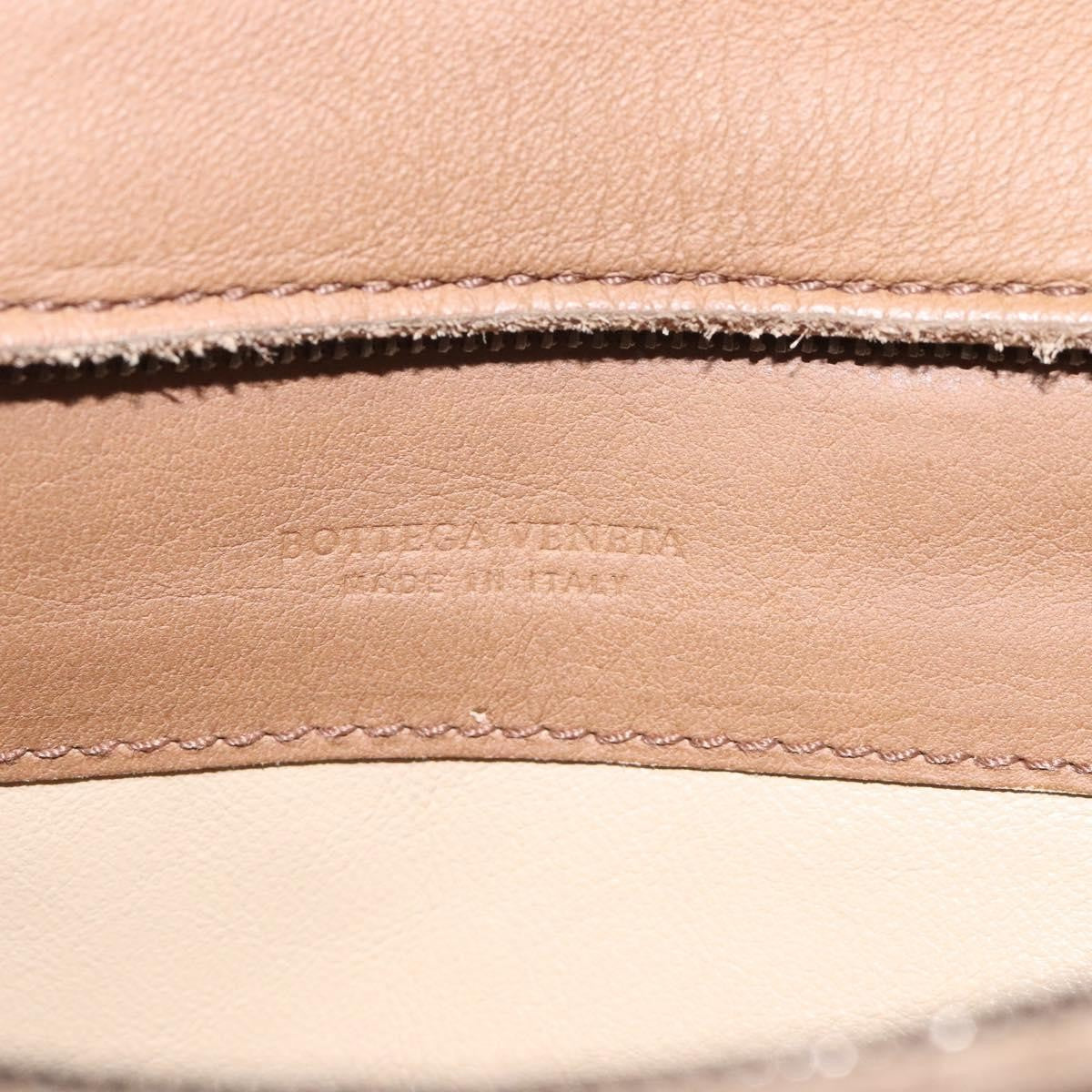 Bottega Veneta Vintage Front Pocket Waist Leather Brown Leather Clutche & Pouche Bag (Pre-Owned)