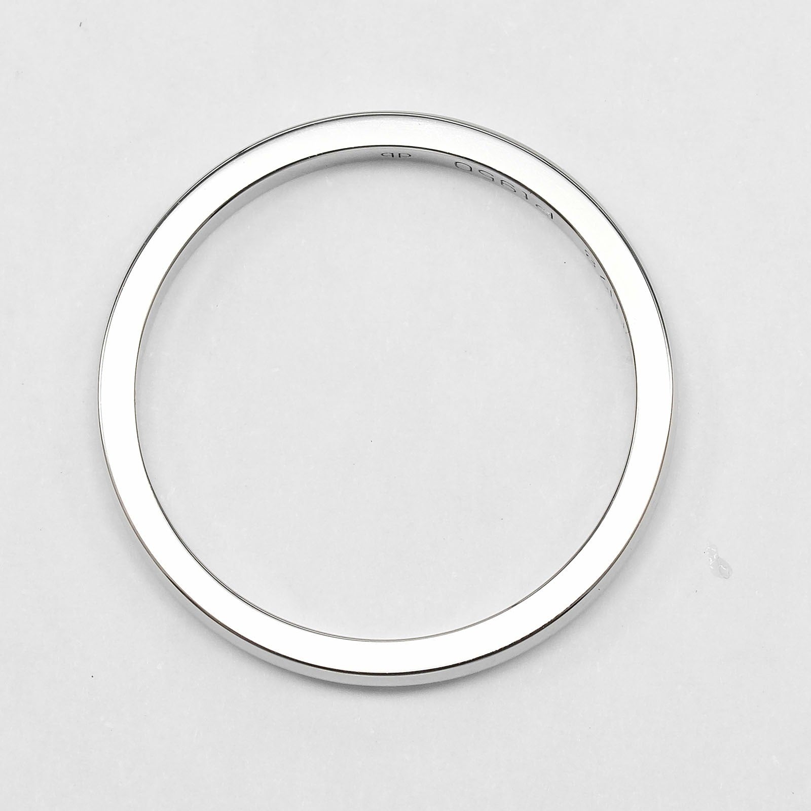 Cartier Ballerine Wedding Band 950 Platinum Silver Platinum Ring Jewelry (Pre-Owned)