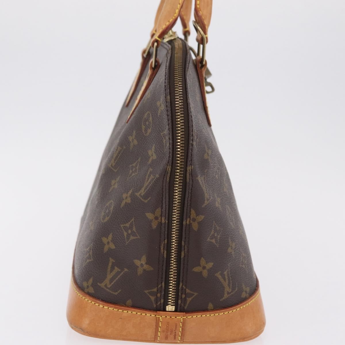 Louis Vuitton Alma Monogram Canvas Brown Canvas Handbag (Pre-Owned)
