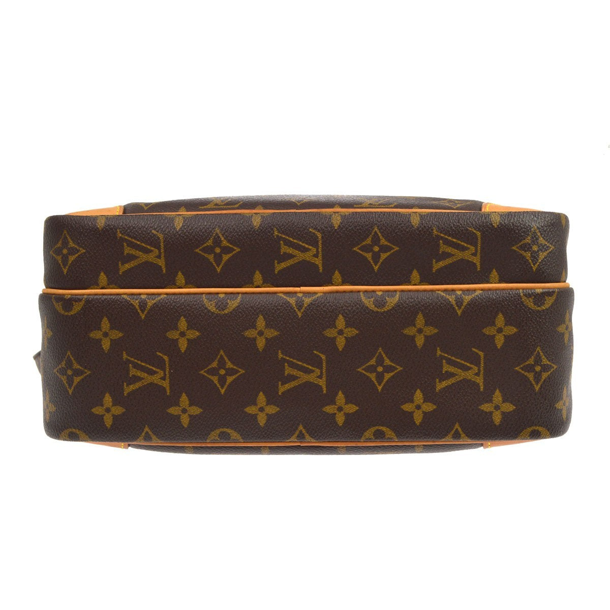 Louis Vuitton Nil Shoulder Bag Monogram Canvas Brown Canvas Shoulder Bag Bag (Pre-Owned)