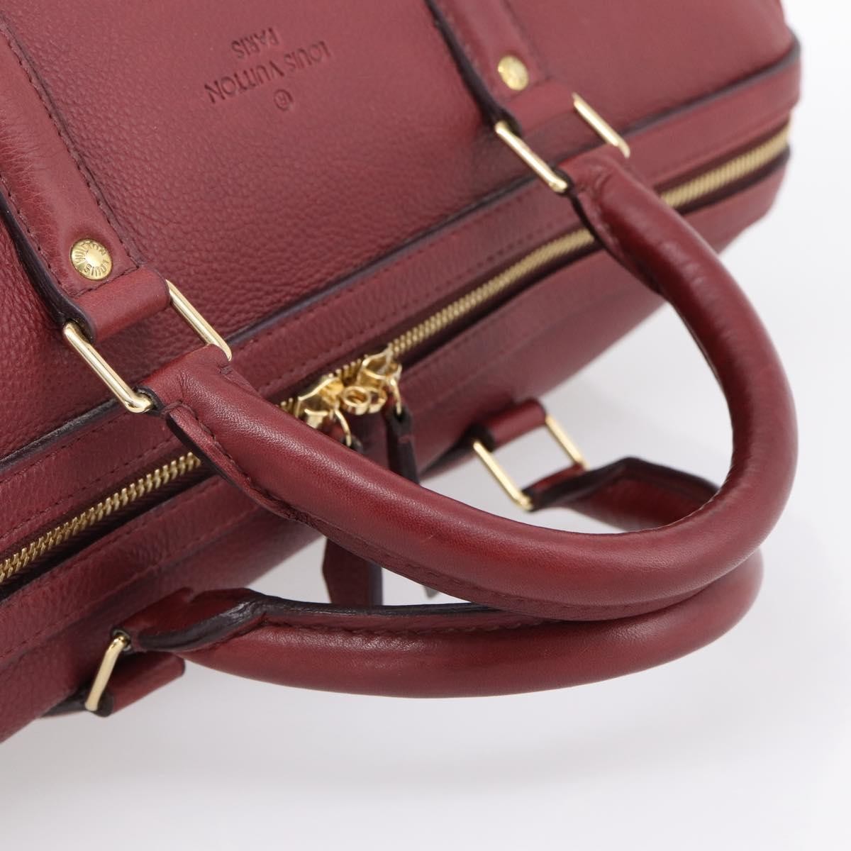 Louis Vuitton Sofia Coppola Sc Leather Red Leather Handbag (Pre-Owned)