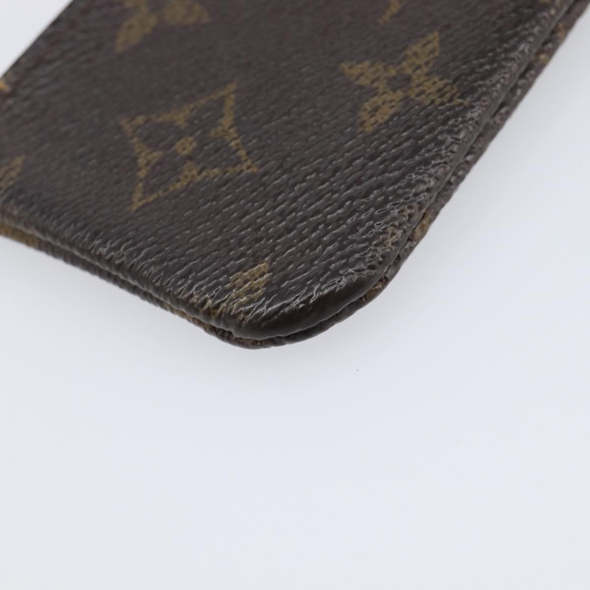 Louis Vuitton Pochette Clés Monogram Canvas Brown Canvas Wallets Accessory (Pre-Owned)