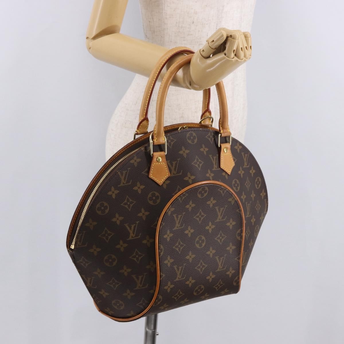 Louis Vuitton Ellipse Monogram Brown Canvas Handbag (Pre-Owned)