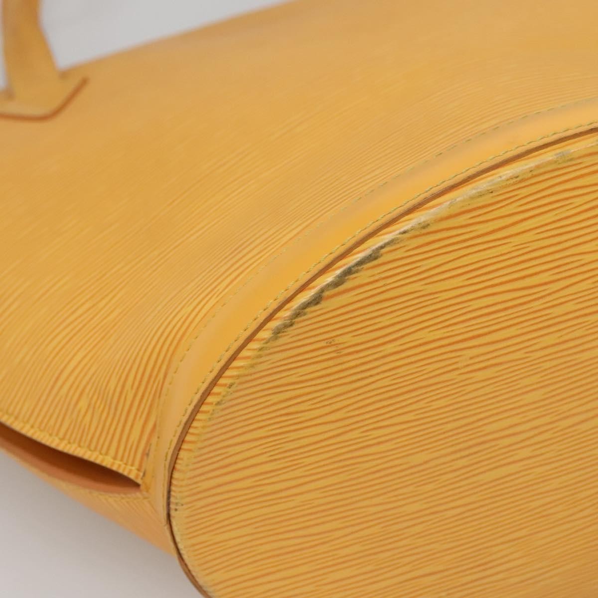 Louis Vuitton Saint Jacques Epi Leather Yellow Leather Shoulder Bag Bag (Pre-Owned)